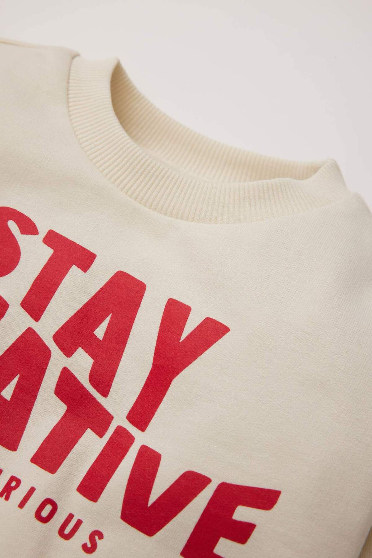 Defacto Erkek Bebek 2li Takım Baskılı Sweatshirt Beli Lastikli Eşofman Altı D7921A525SP fotoğrafı 3 (önizleme)