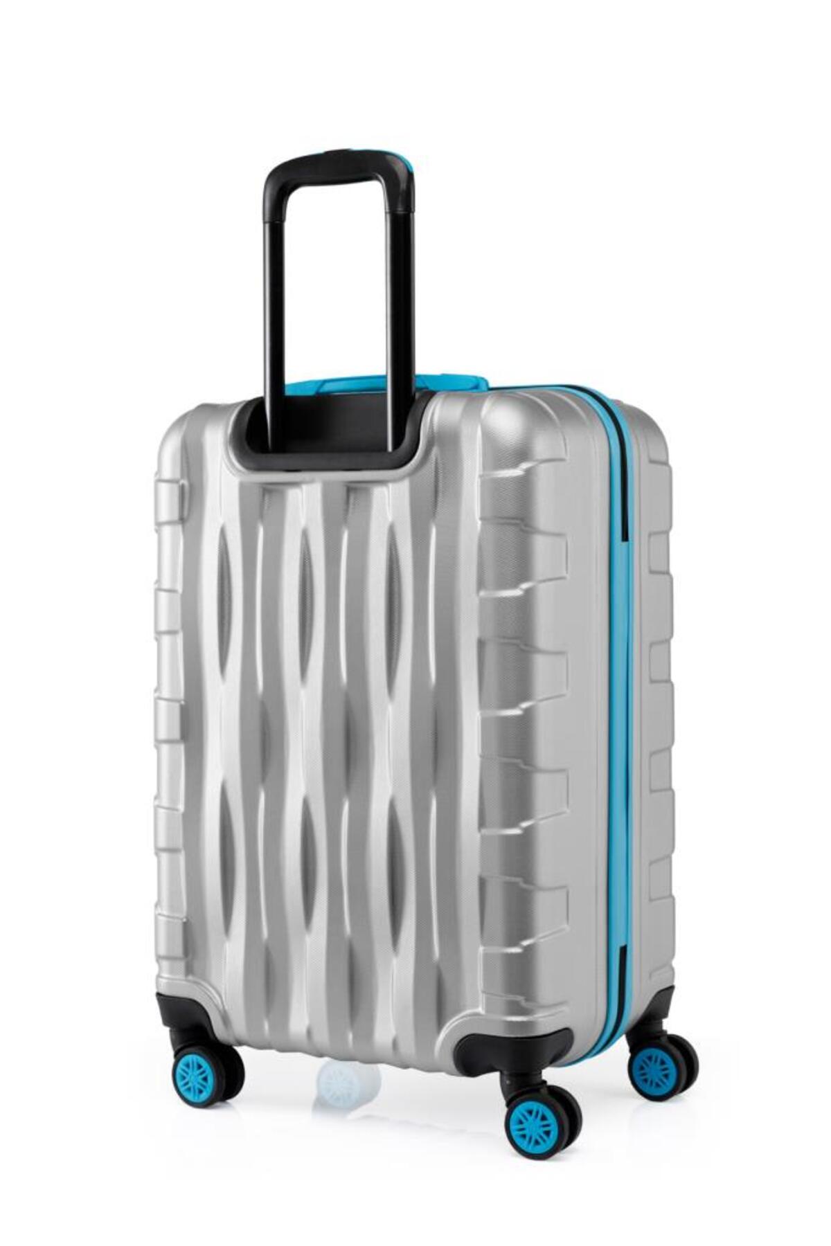 louisiana polo  Kabin Boy Valiz 4x2 Teker Gri 1167 - Görsel 3