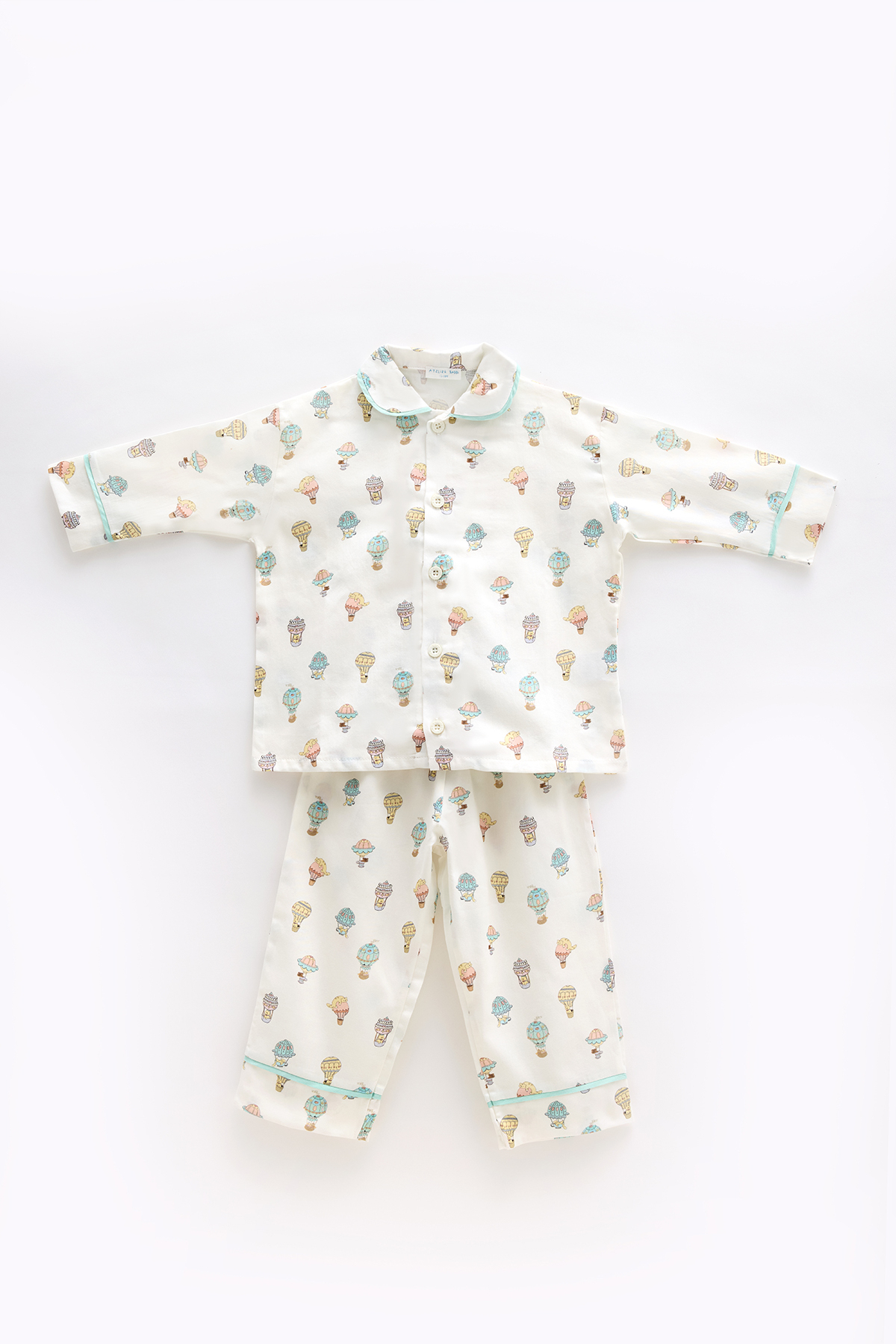 Atelier Babbi 100% Cotton Pajama Set - Cappadocia