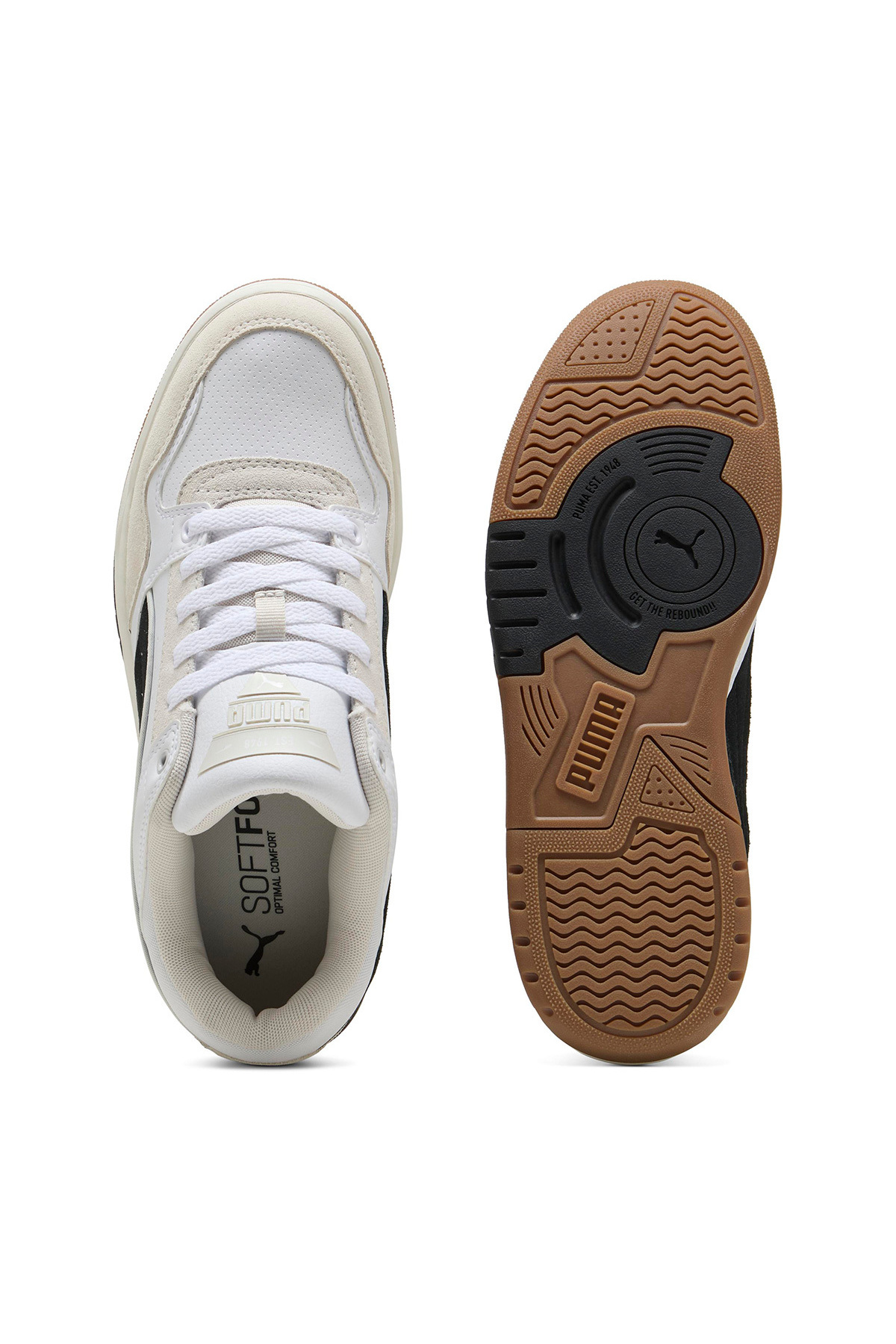 Puma Rebound Retro Sd Erkek Beyaz Sneaker Ayakkabı 40021401 görsel 3