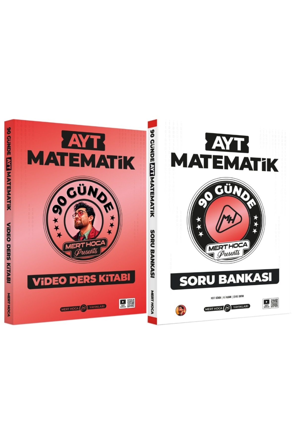 Mert Hoca Yayınları 2026 Mert Hoca 90 Günde AYT Matematik Video Ders Kitabı ve AYT Matematik Soru Bankası Seti