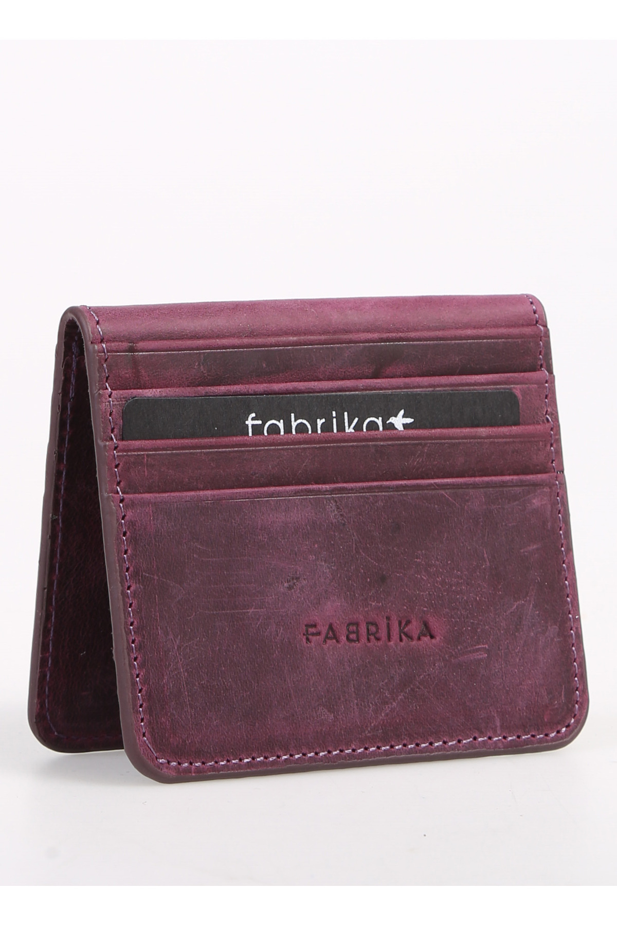 Fabrika Mor Kadın 11x8x1 cm Deri Cüzdan Frk 326 görsel 2