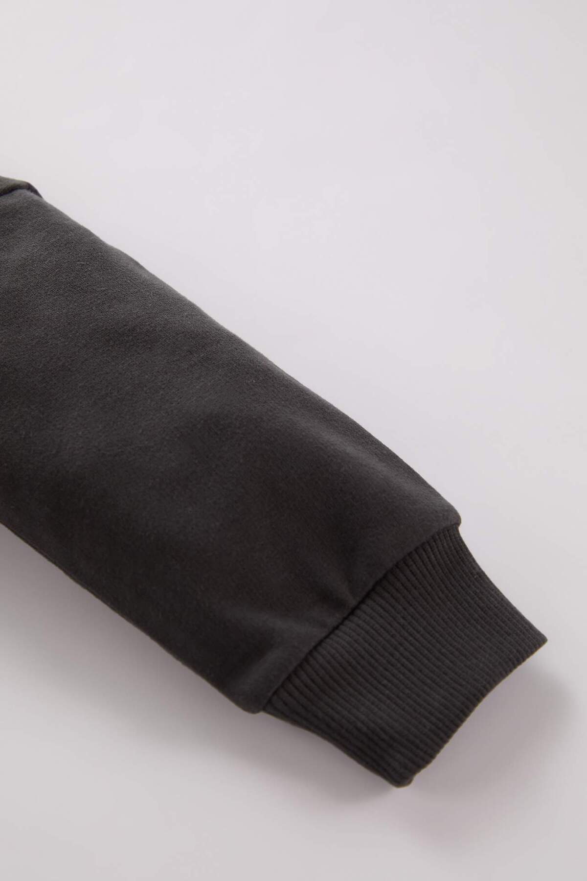 Defacto Erkek Bebek 2li Takım Bisiklet Yaka Baskılı Sweatshirt Beli Lastikli Eşofman Altı D0724A524WN fotoğrafı 4 (önizleme)