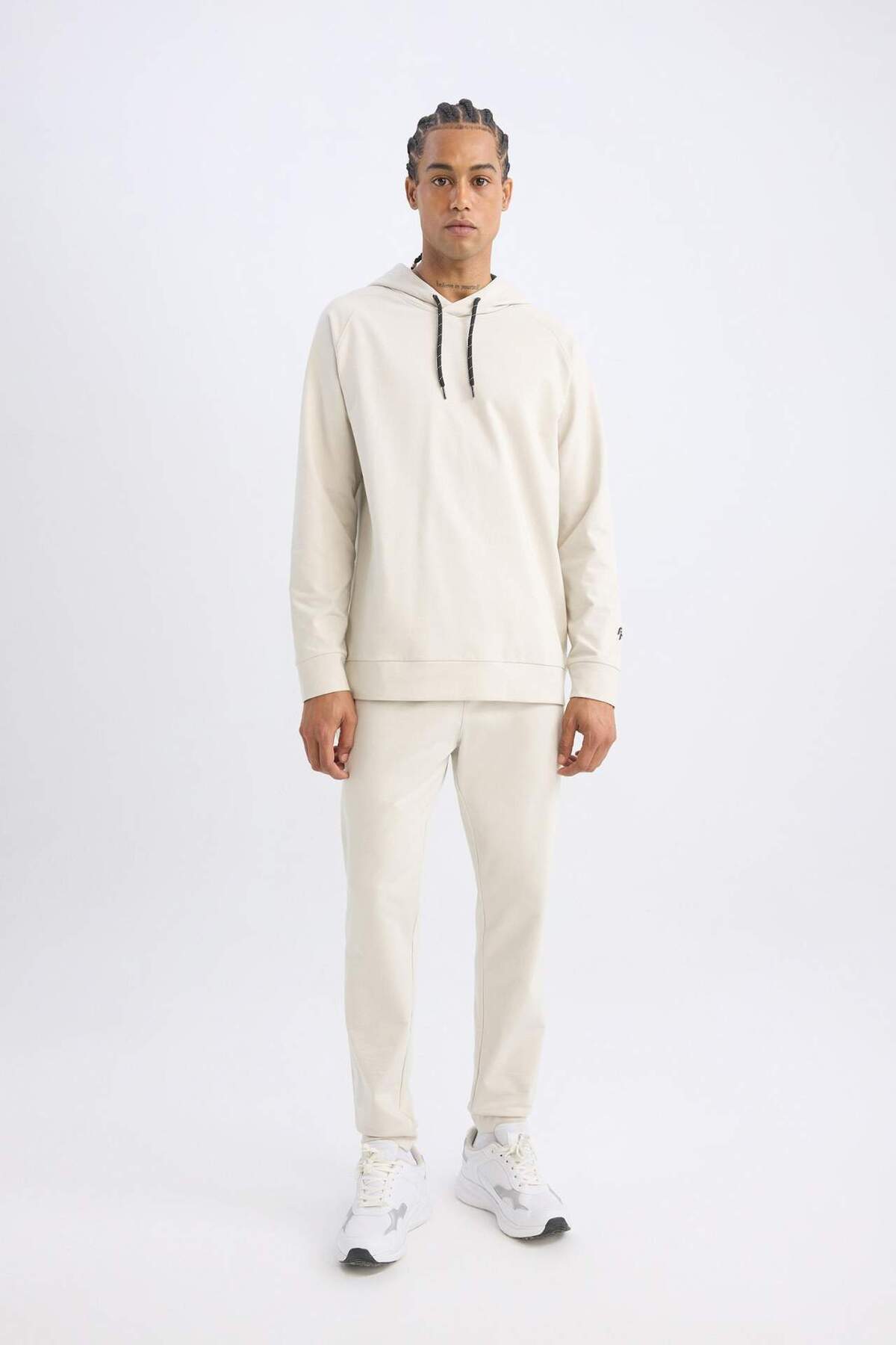 دفاکتو DeFactoFit Sports Jogger شلوار ورزشی Slim Fit Slim Cut Standard Leg Elastic D6831AX2