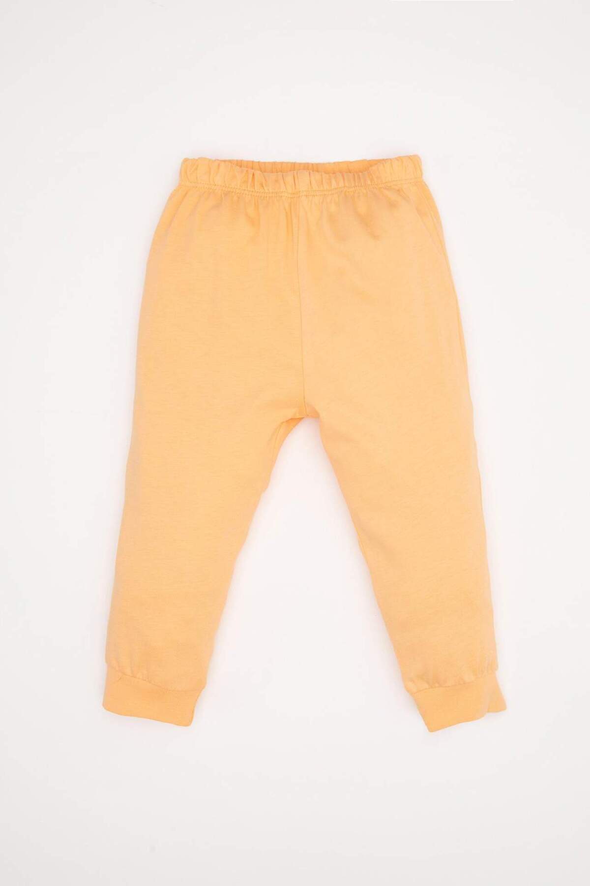 Defacto Kız Bebek Pijama Takımı Penye 4lü Meyve Desenli Uzun Kollu Üst Beli Lastikli Uzun Alt D6798A5NS fotoğrafı 6 (önizleme)