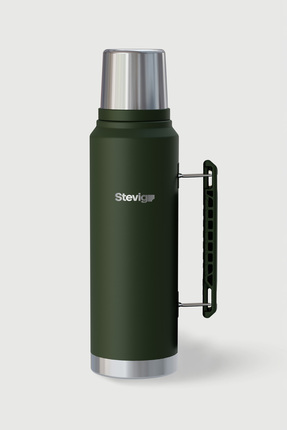 Stevig 1 Camper Klasik Kulplu Sızdırmaz Çelik Termos 1.2 LT ST-254