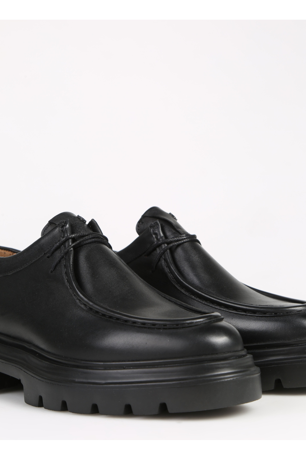 Fabrika  Siyah Erkek Deri Klasik Ayakkabı WOLF-DAMION - Görsel 6