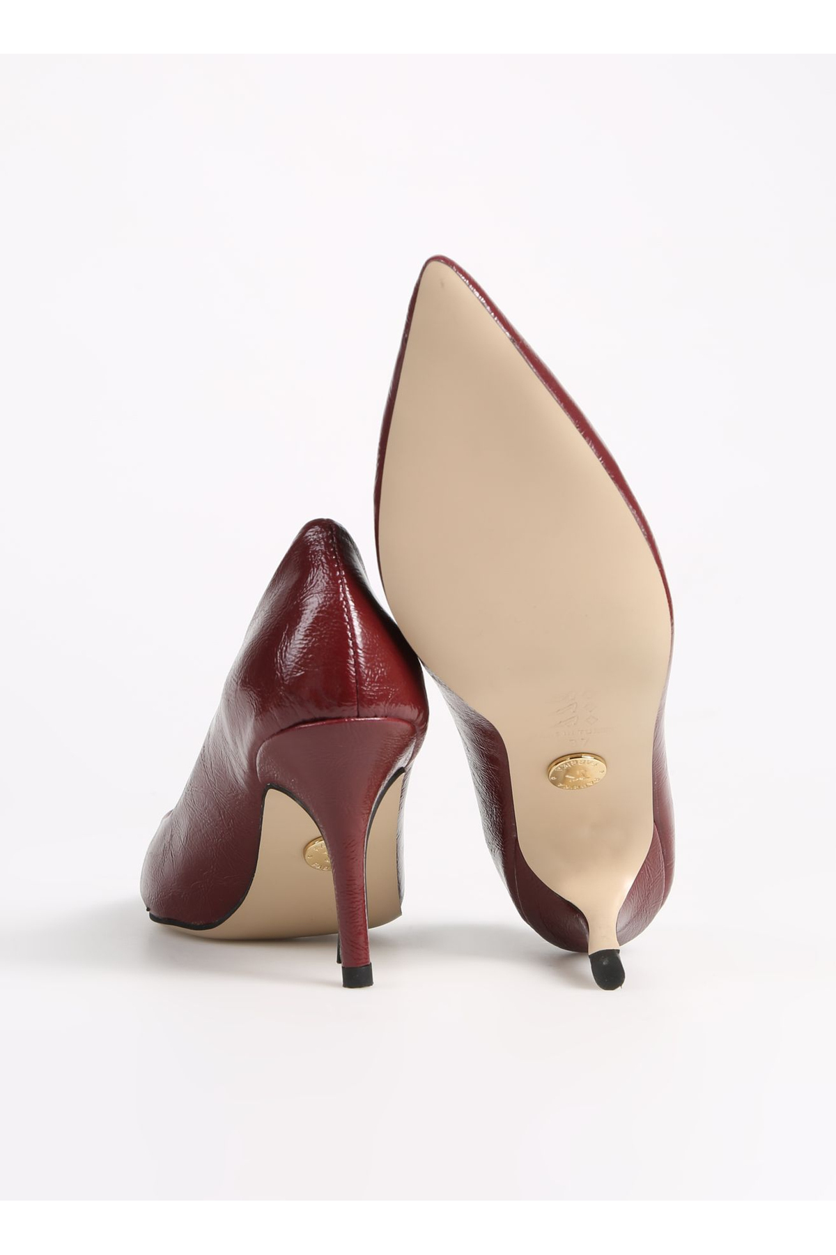 Fabrika  Bordo Kadın Topuklu Ayakkabı PRILLY - Görsel 5