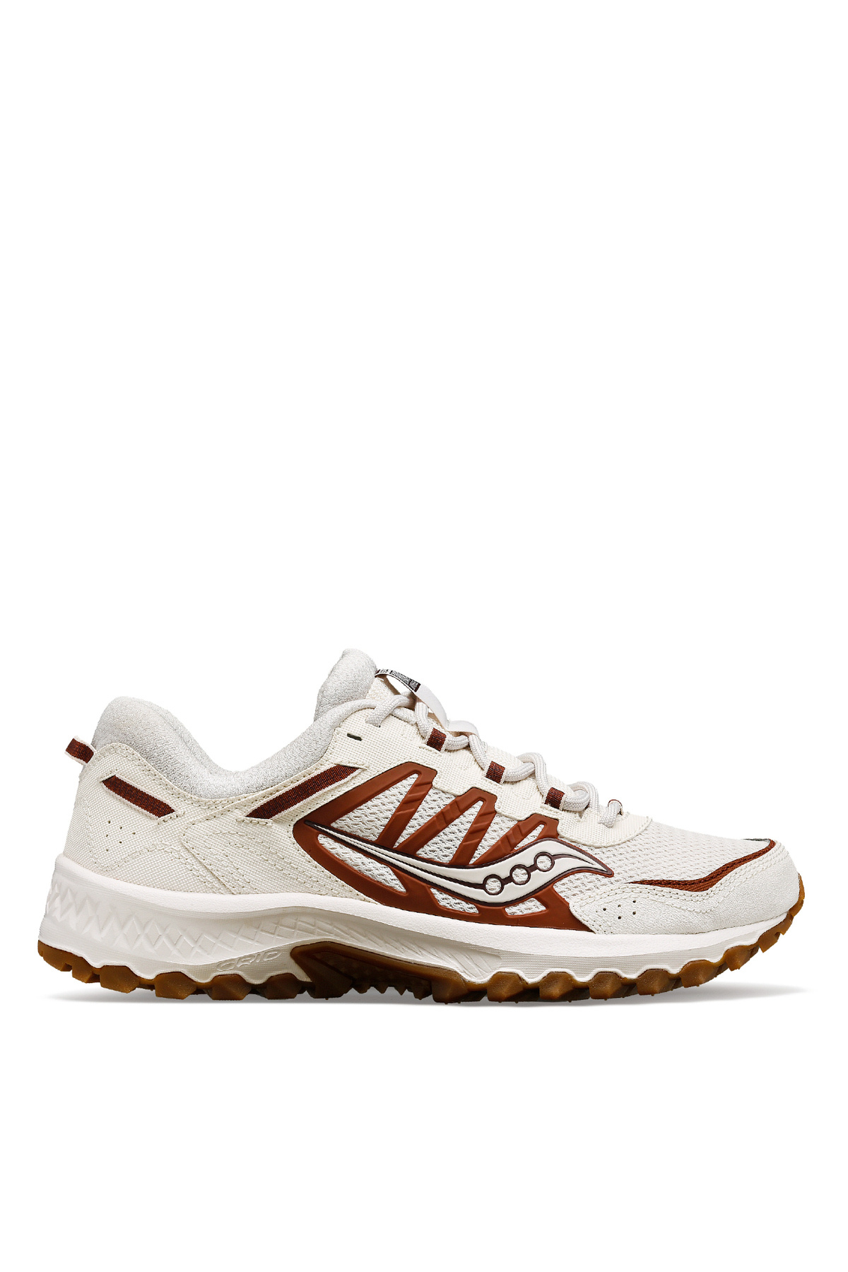 ساکنی کفش کتانی راحتی مردانه GRID PEAK Sand - رنگ قرمز شرابی