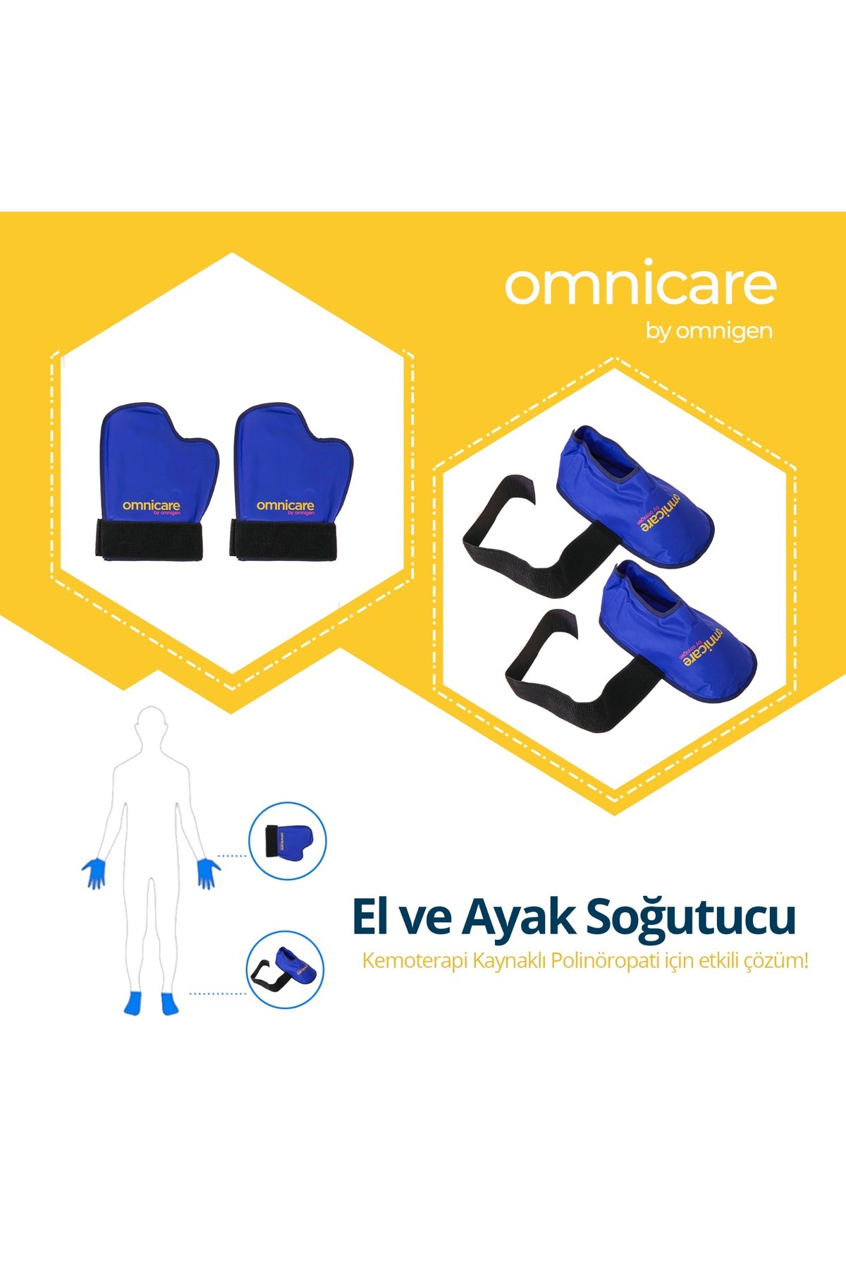 omnicare El ve Ayak Soğutucu Eldiven