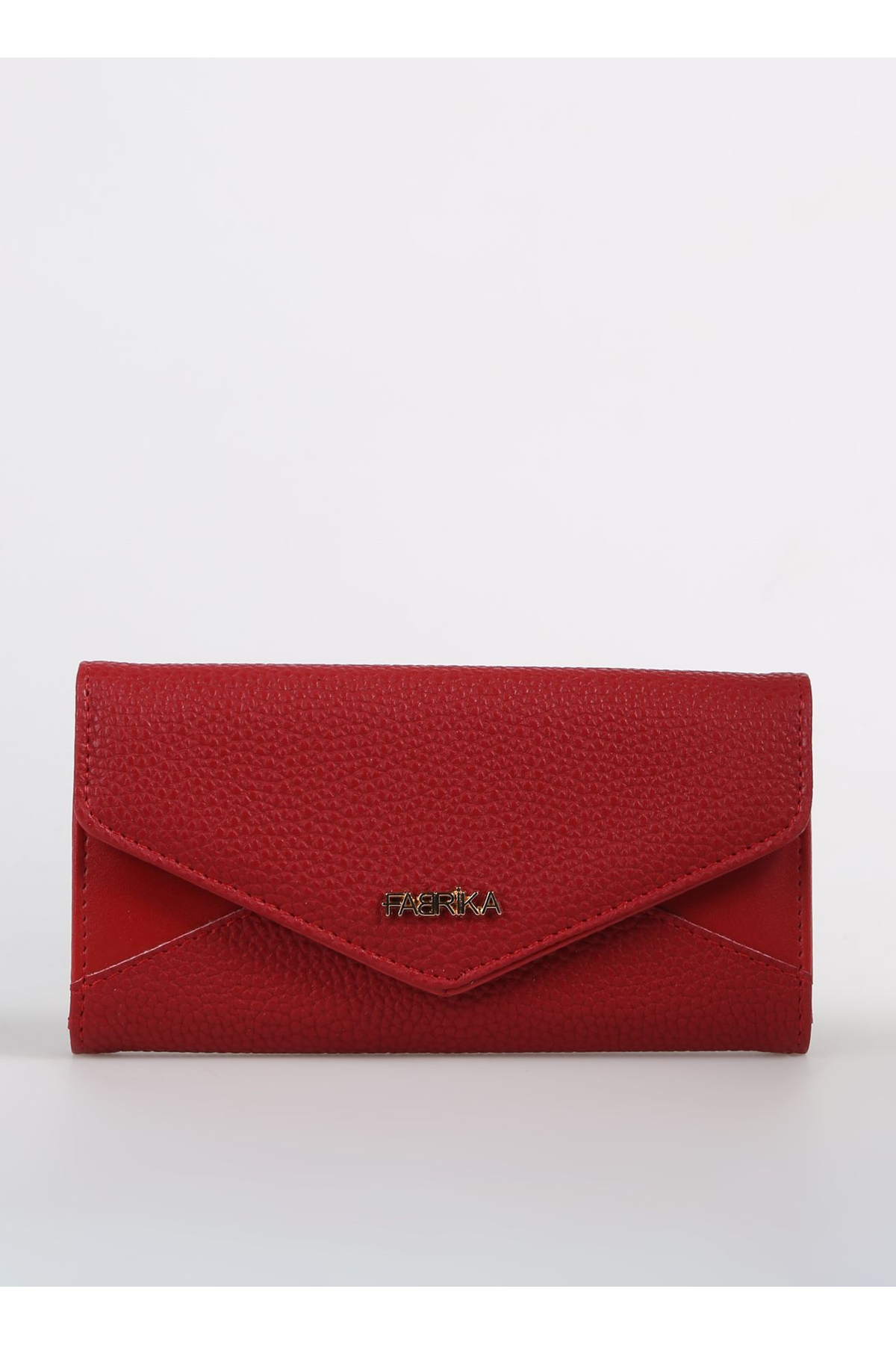 Fabrika Kırmızı Kadın 20x10x3 cm Deri Cüzdan FRKBYN 511