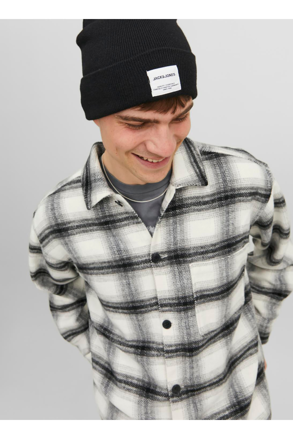 پیراهن مردانه راه راه آستین بلند | جک اند جونز Jack & Jones 5003055852 - تصویر 2