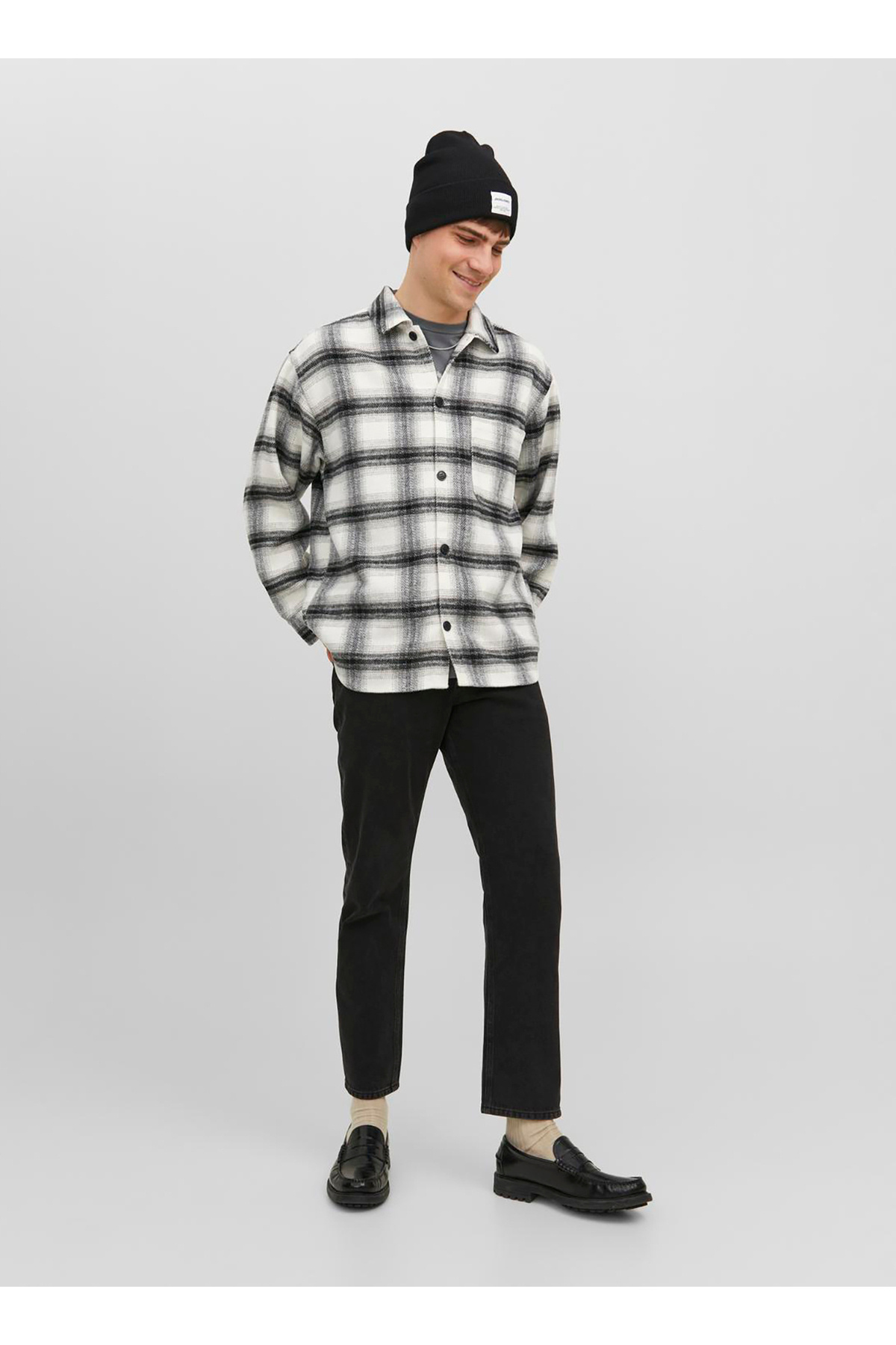 پیراهن مردانه راه راه آستین بلند | جک اند جونز Jack & Jones 5003055852 - تصویر 4