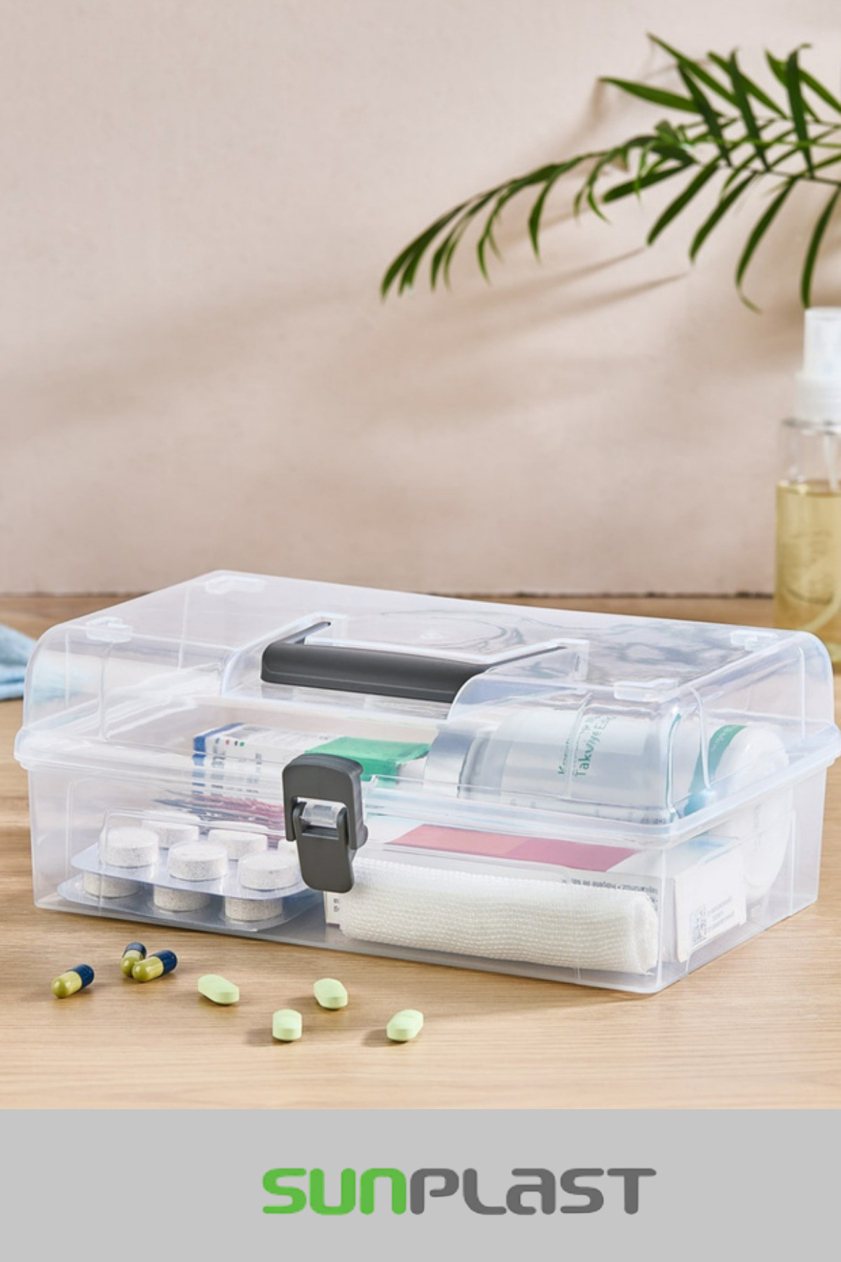 Sunplast Plastik Çok Amaçlı Kutu Hobi Makyaj Takı Organizeri Saklama Organizer Kutusu