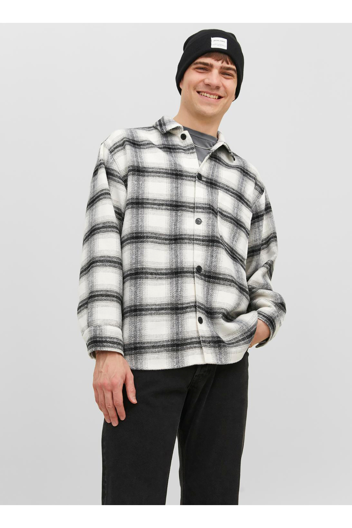 پیراهن مردانه راه راه آستین بلند | جک اند جونز Jack & Jones 5003055852 - تصویر 3