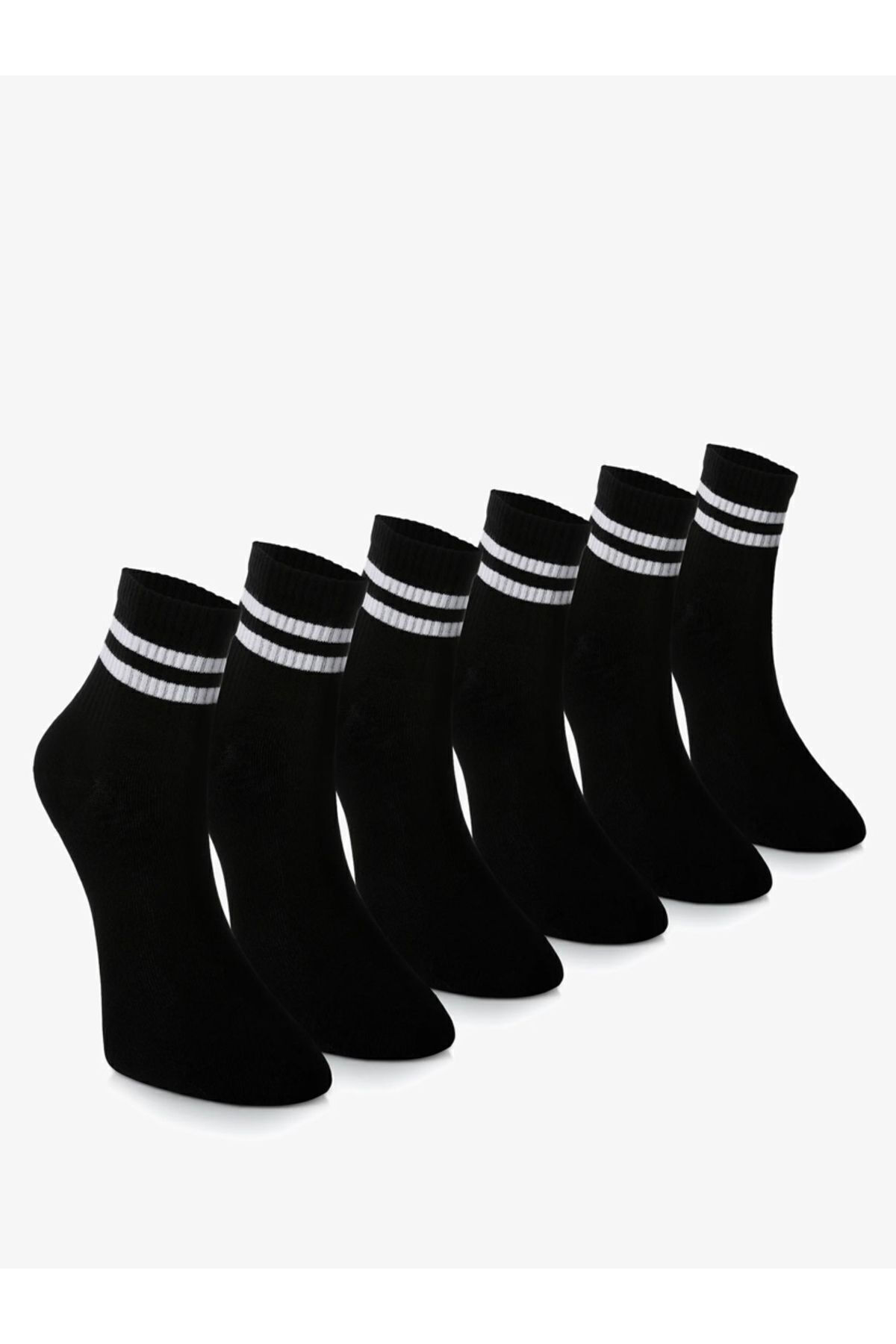 HANKARAYEL Unisex Tenis Çorap 6’çift görsel 3
