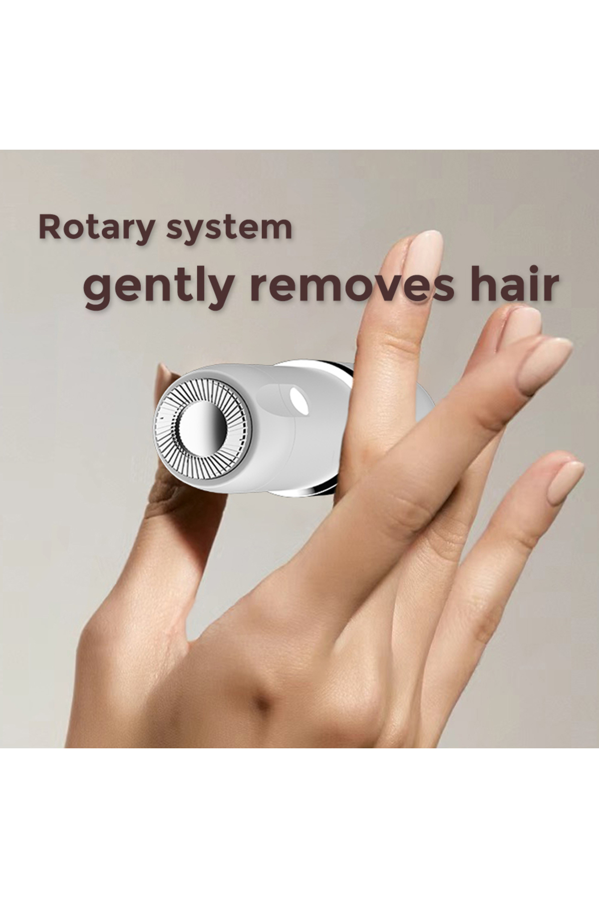  دستگاه اصلاح موی صورت مینی صورت LS-01، برس تمیزکننده، پوست صاف قبل از آرایش  — تصویر 7 از 9