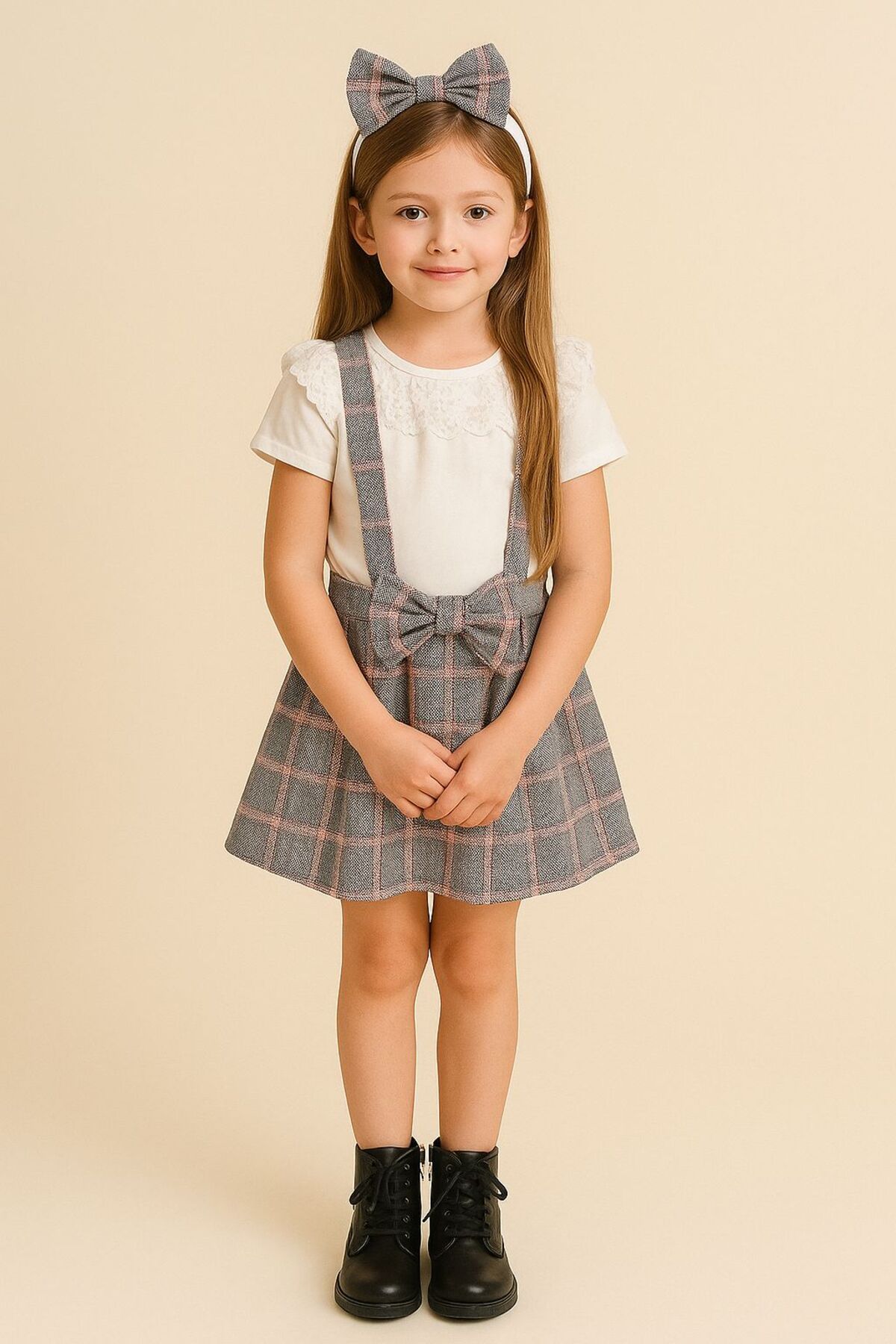 KOKOŞ BEBEK Kız Çocuk Dokuma Slopet 3’lü Takım - 2/10 Yaş fotoğrafı 3 (önizleme)