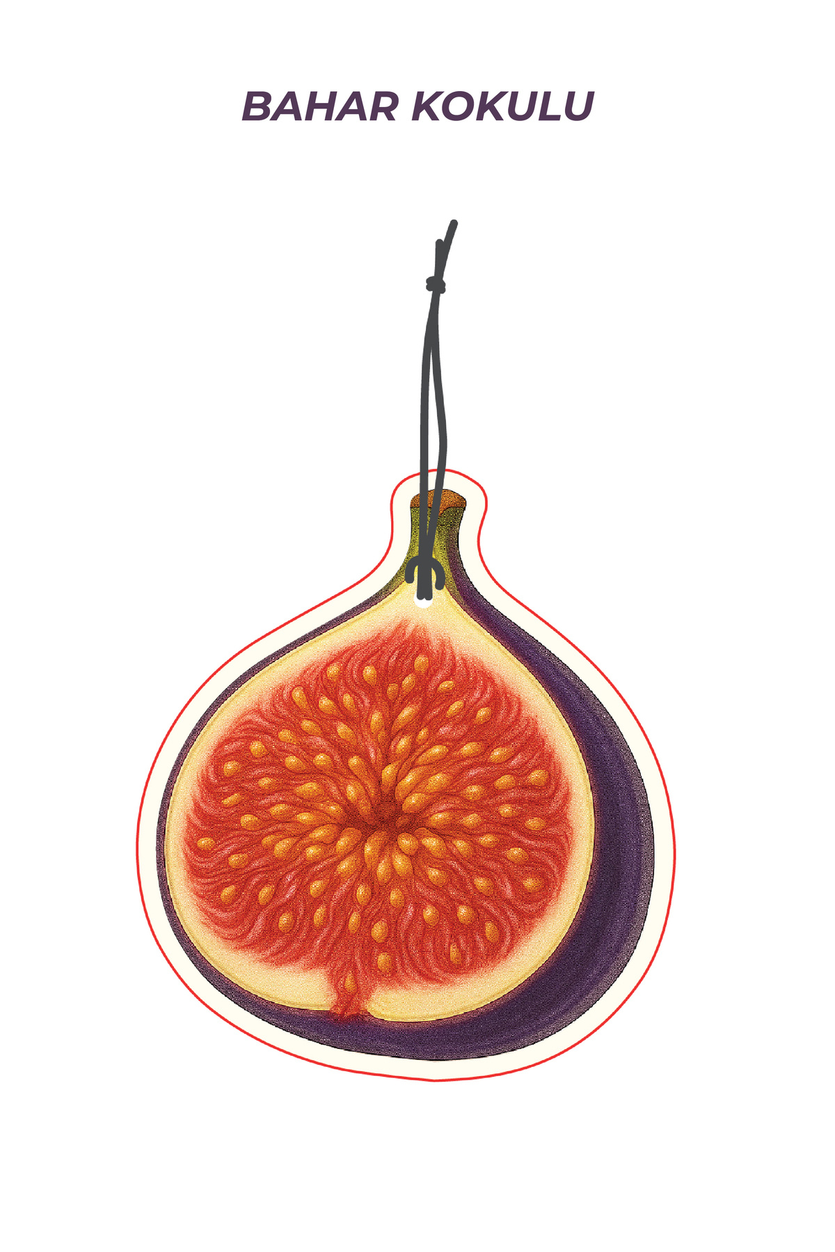 ByMeyla İncir Tasarımlı Araç İçi Kokusu & Dekoratif Oto Kokusu Aksesuarı ve Araba Kokusu