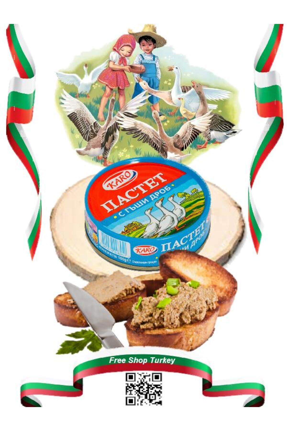TedarikçinBurada Bulgaristan Kaz Pastet Konserve 180 Gr