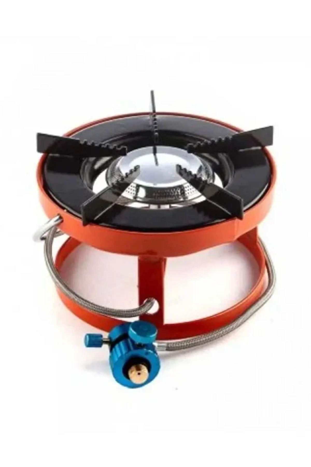 موقد غاز دائري للرحلات - برتقالي