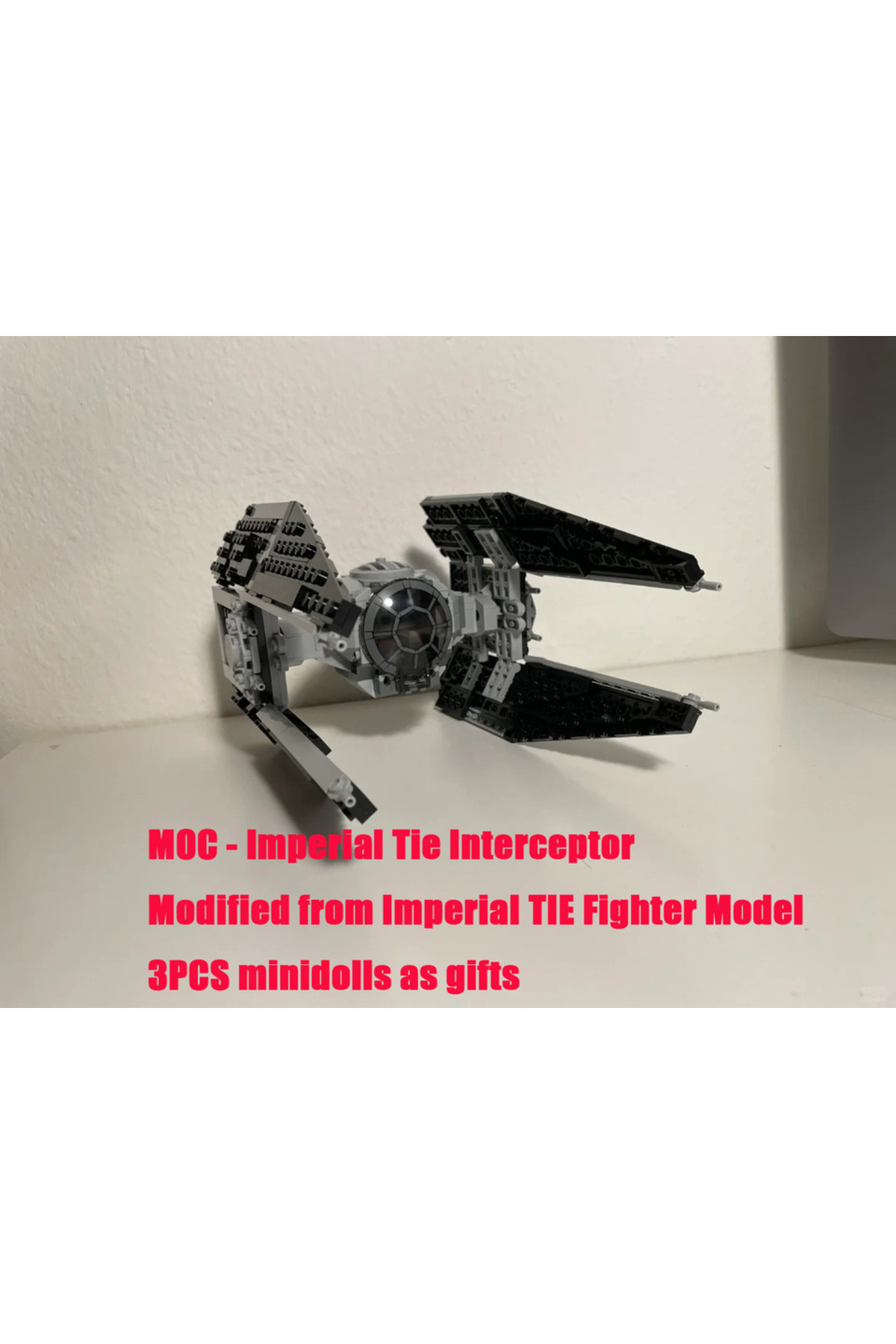 ۴۱۸ عدد بلوک‌های ساختنی TIE MOC ناوگان امپراتوری، گارد سلطنتی امپراتور، جنگنده‌ها، DIY، آجر، فضایی، مجموعه…