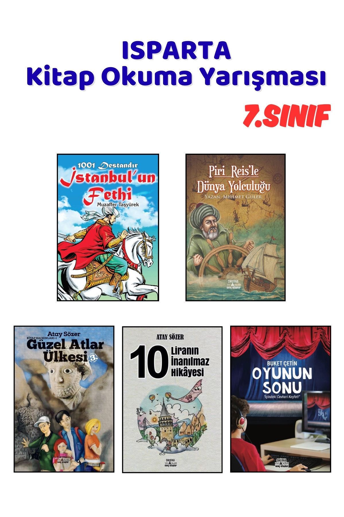 Yağmur Çocuk ISPARTA Kitap Okuma Yarışması 7.Sınıf Kitapları, 5