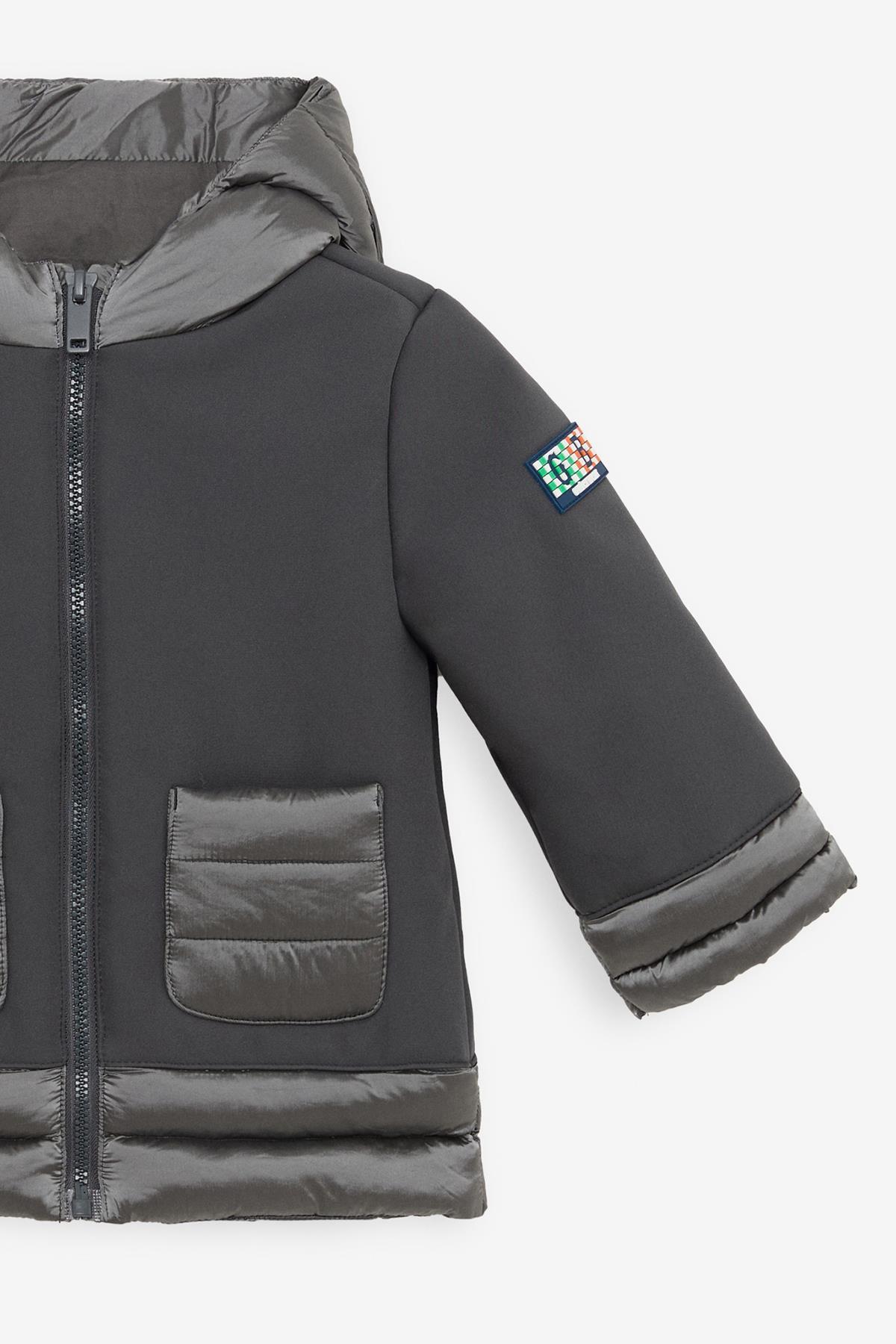 GB Baby BG Store Erkek Bebek Gri Mont fotoğrafı 2 (önizleme)