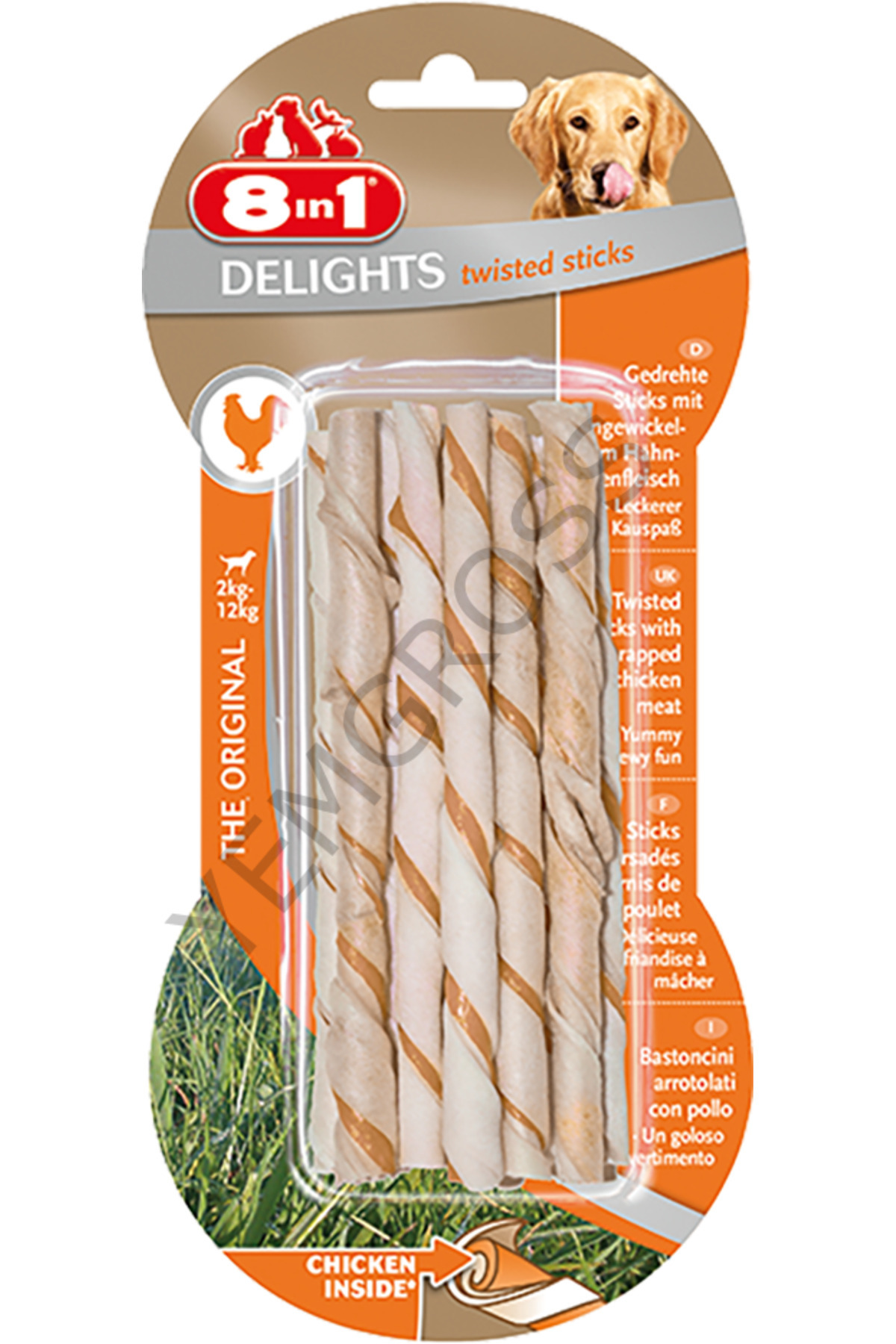 Genel Markalar Delights Bones Ağız Bakım Burgu Çubuğu Köpek Ödülü 55 Gr