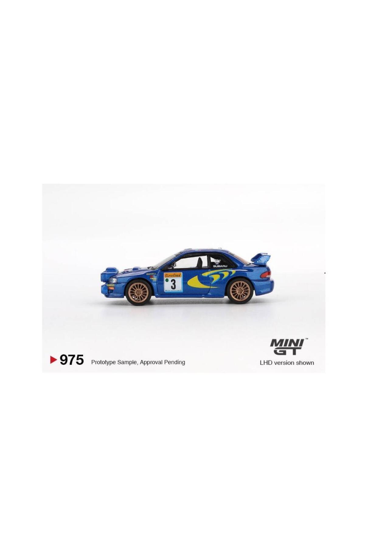 mini gt 975 Subaru Impreza WRC98 1998 Rally Monte-Carlo 3rd Place