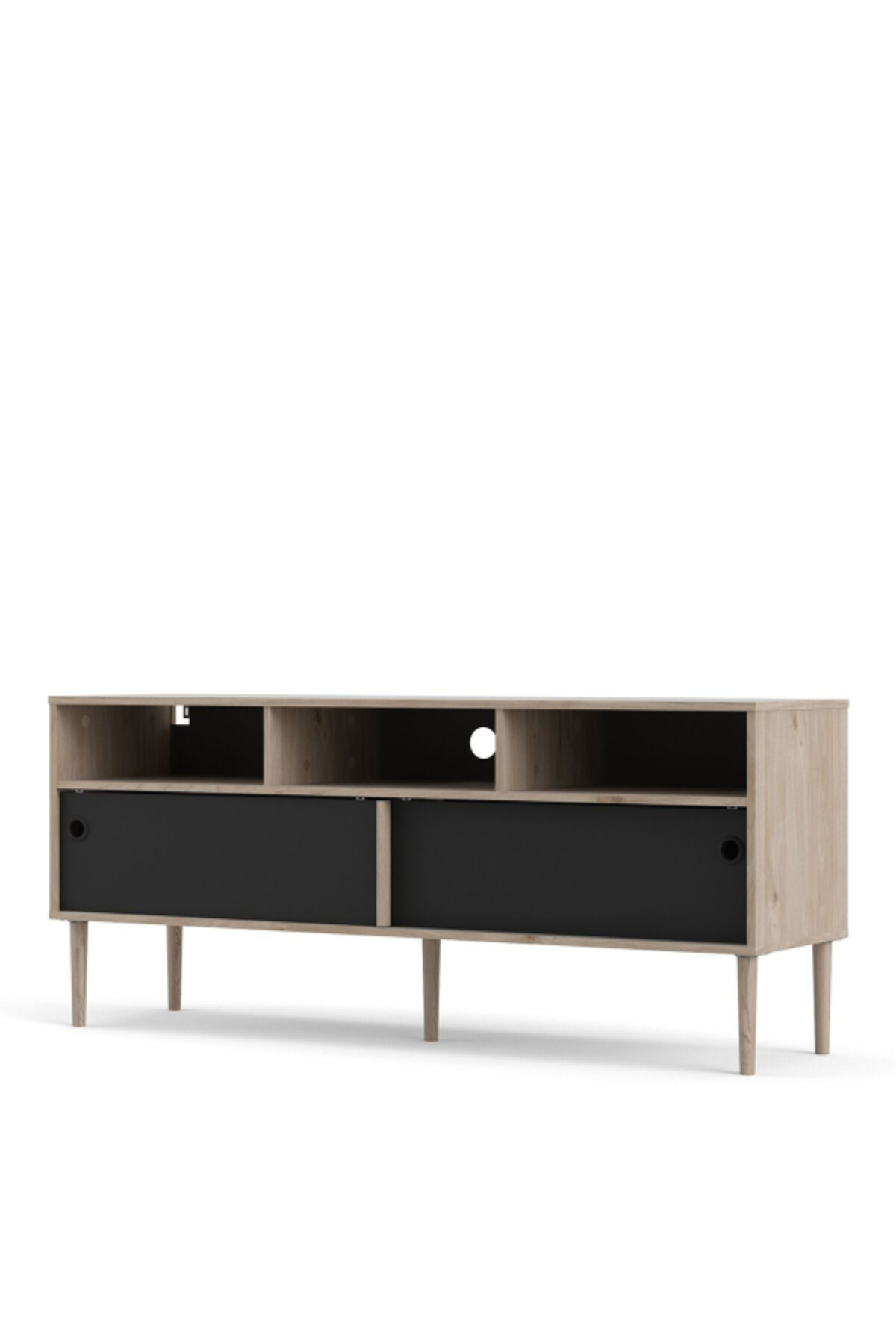 وحدة تلفزيون ببابين منزلقين من جاكسون هيكوري