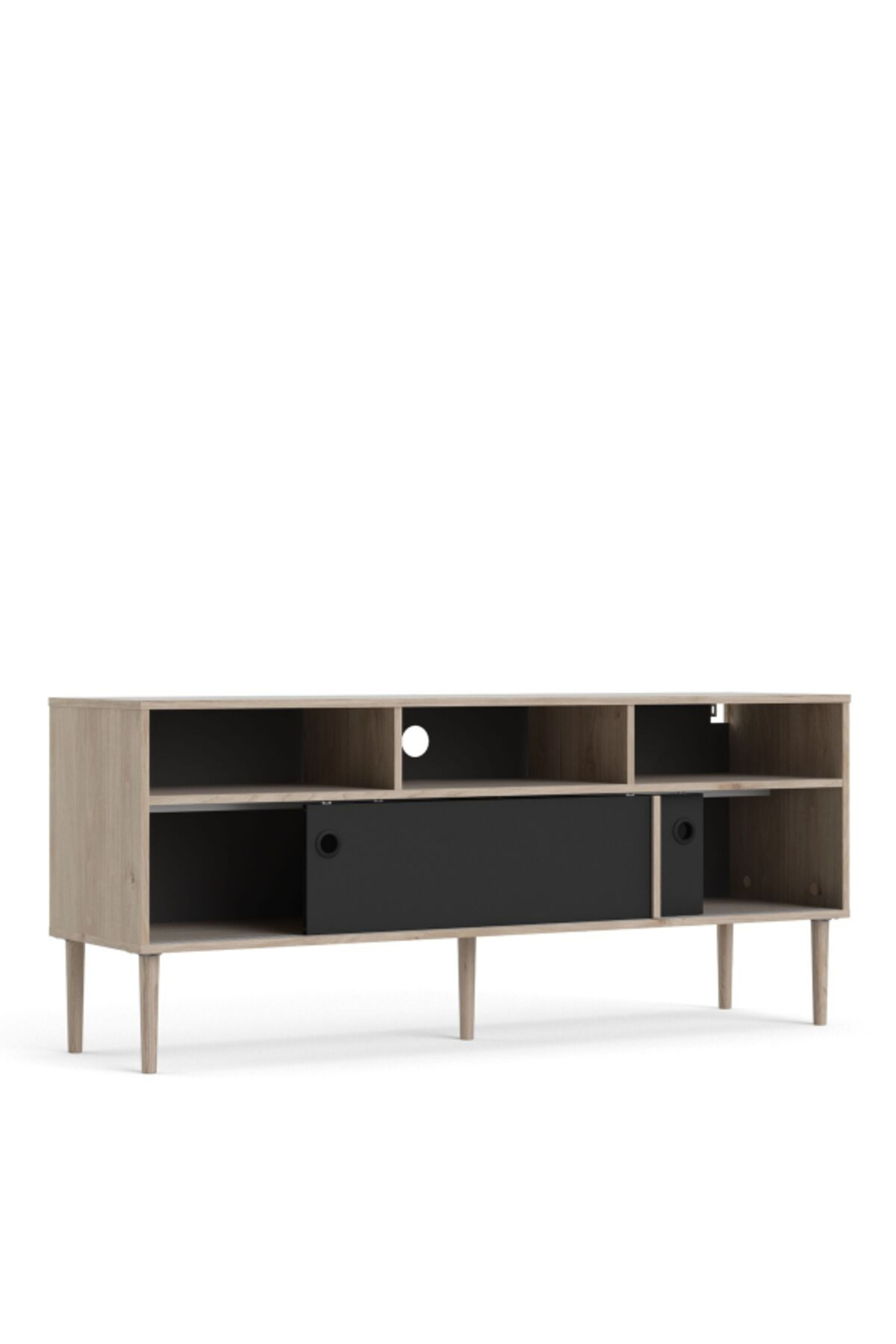 وحدة تلفزيون ببابين منزلقين من جاكسون هيكوري