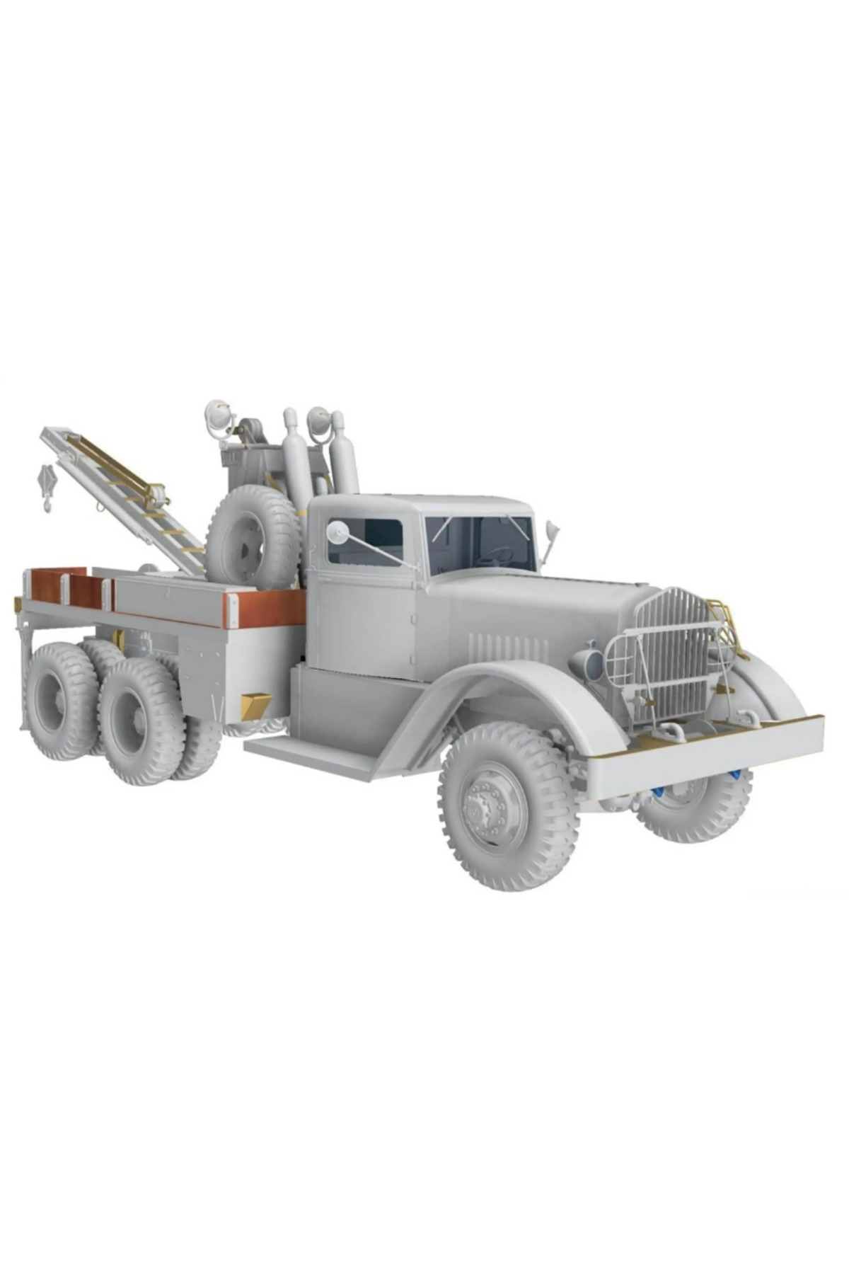 مدل کیت سری Wrecker Ward Lafrance مدل US Heavy Thunder، شماره TM35010، مقیاس ۱/۳۵