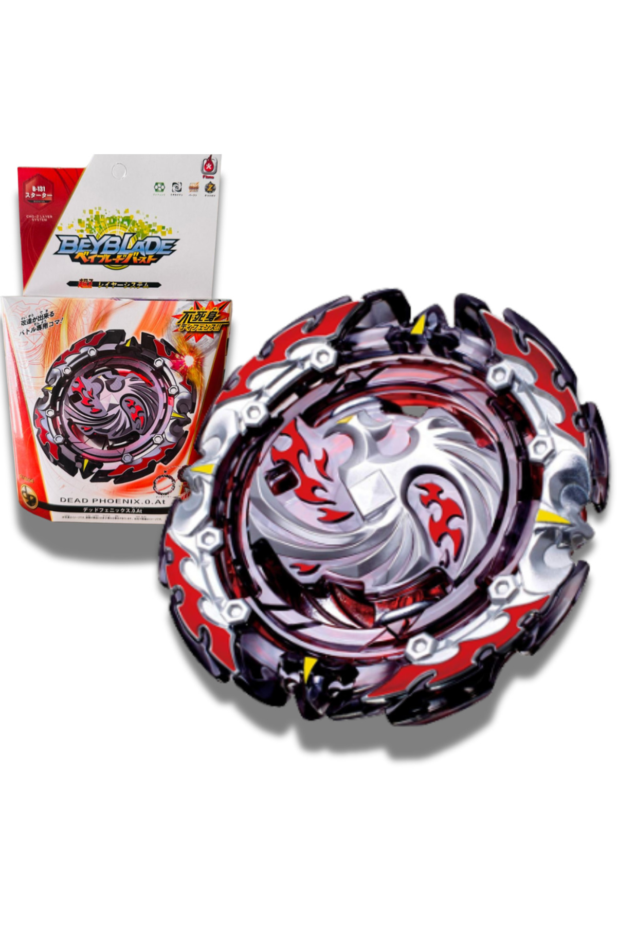 RAPIDITY Beyblade Burst B-131 Booster Dead Phoenix.0.at FULL SET