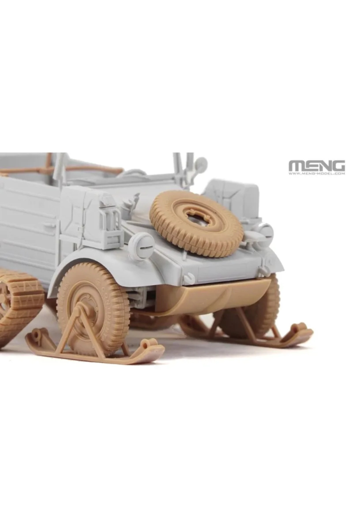 مدل نظامی مونتاژی GERMAN Pkw.K1 کوبل‌واگن نوع ۱۵۵ نیمه‌زنجیری VS-018 مِنگ