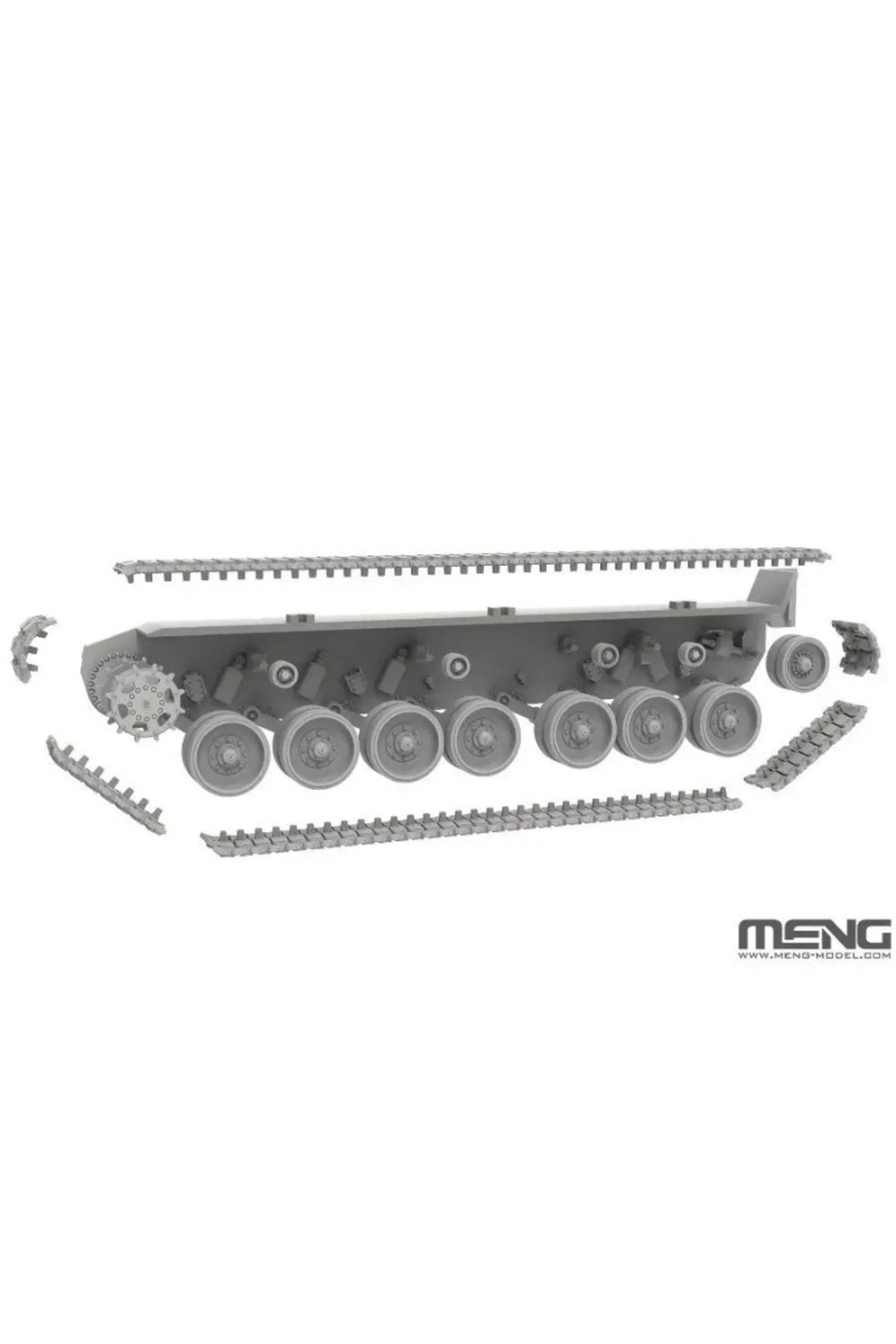 MENG 72-008 تانک اسباببازی مدل 1/72 هاوبیتس خودکششی آلمانی پانتزرهاوبیتس 2000، کیت مدل پلاستیکی