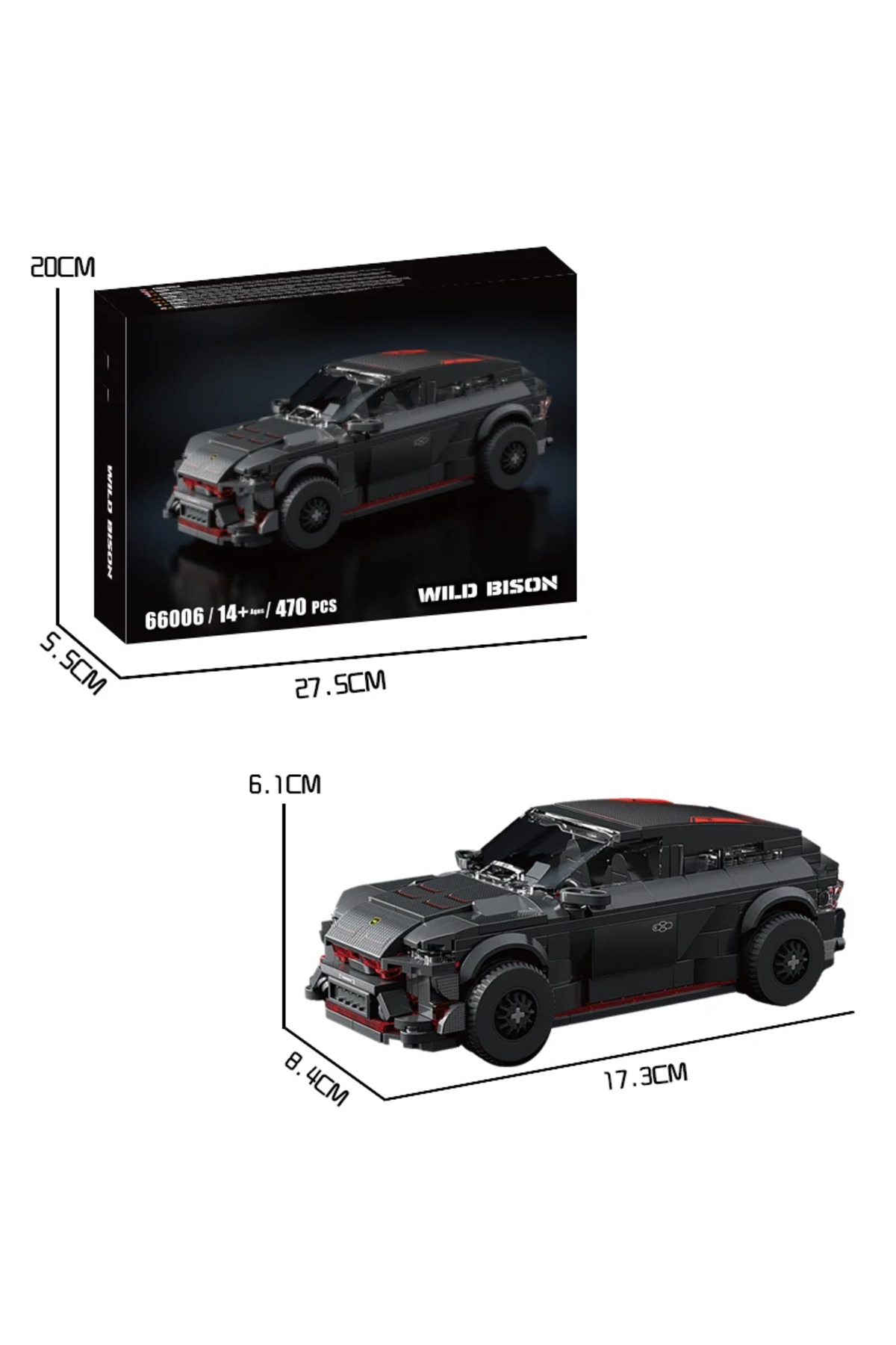 ماشین مسابقه‌ای ۴۷۰ تکه، بلوک‌های ساختنی ماشین مسابقه‌ای شهری، مدل خودروی اسپرت قهرمان، بلوک‌های بزرگسالان رنگ