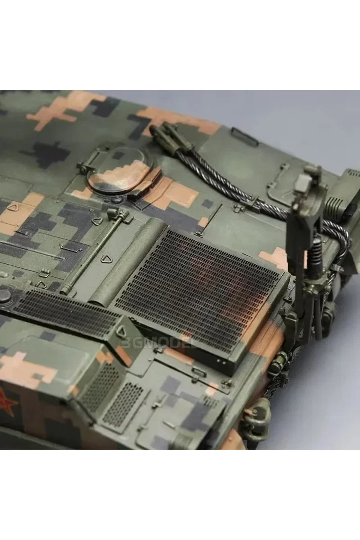 مدل پلاستیکی مونتاژی هاوتزر خودکششی ۱۵۵ میلیمتری PLZ-05 نوع ۱، مقیاس ۱/۳۵، MENG TS-022 چین