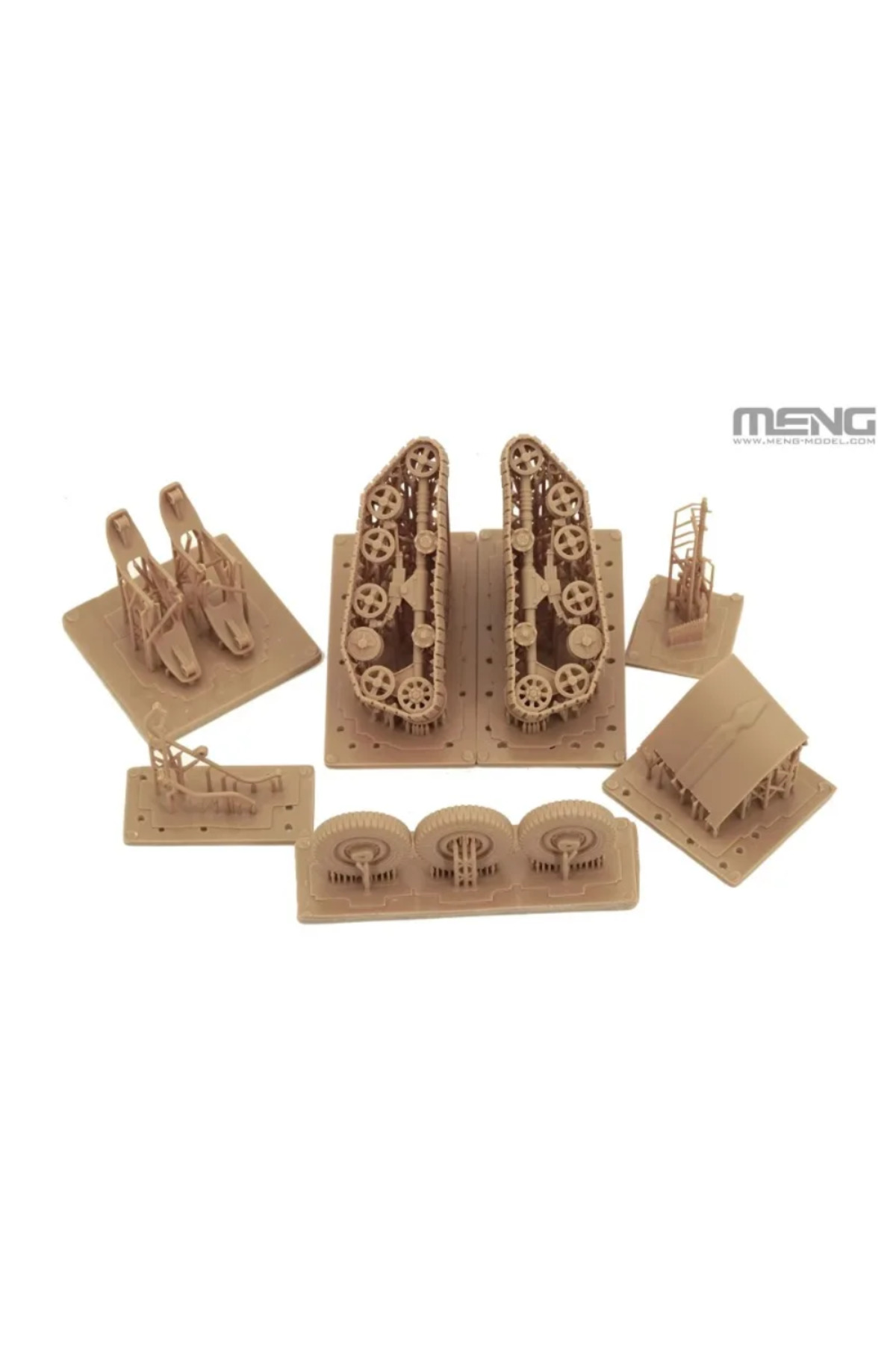 مدل نظامی مونتاژی GERMAN Pkw.K1 کوبل‌واگن نوع ۱۵۵ نیمه‌زنجیری VS-018 مِنگ