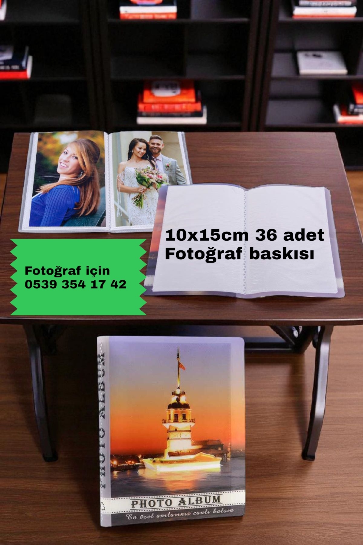 Gzl55 1 adet Albüm ve 36 adet Kişiye özel fotoğraf baskısı