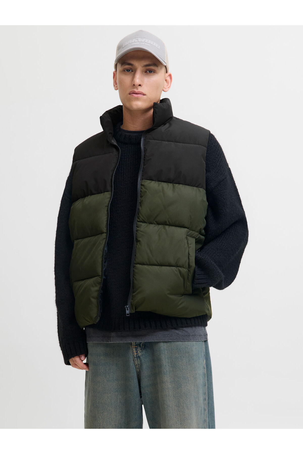 جلیقه مردانه راسته بدون آستین | جک اند جونز Jack & Jones 12279482 - تصویر 2