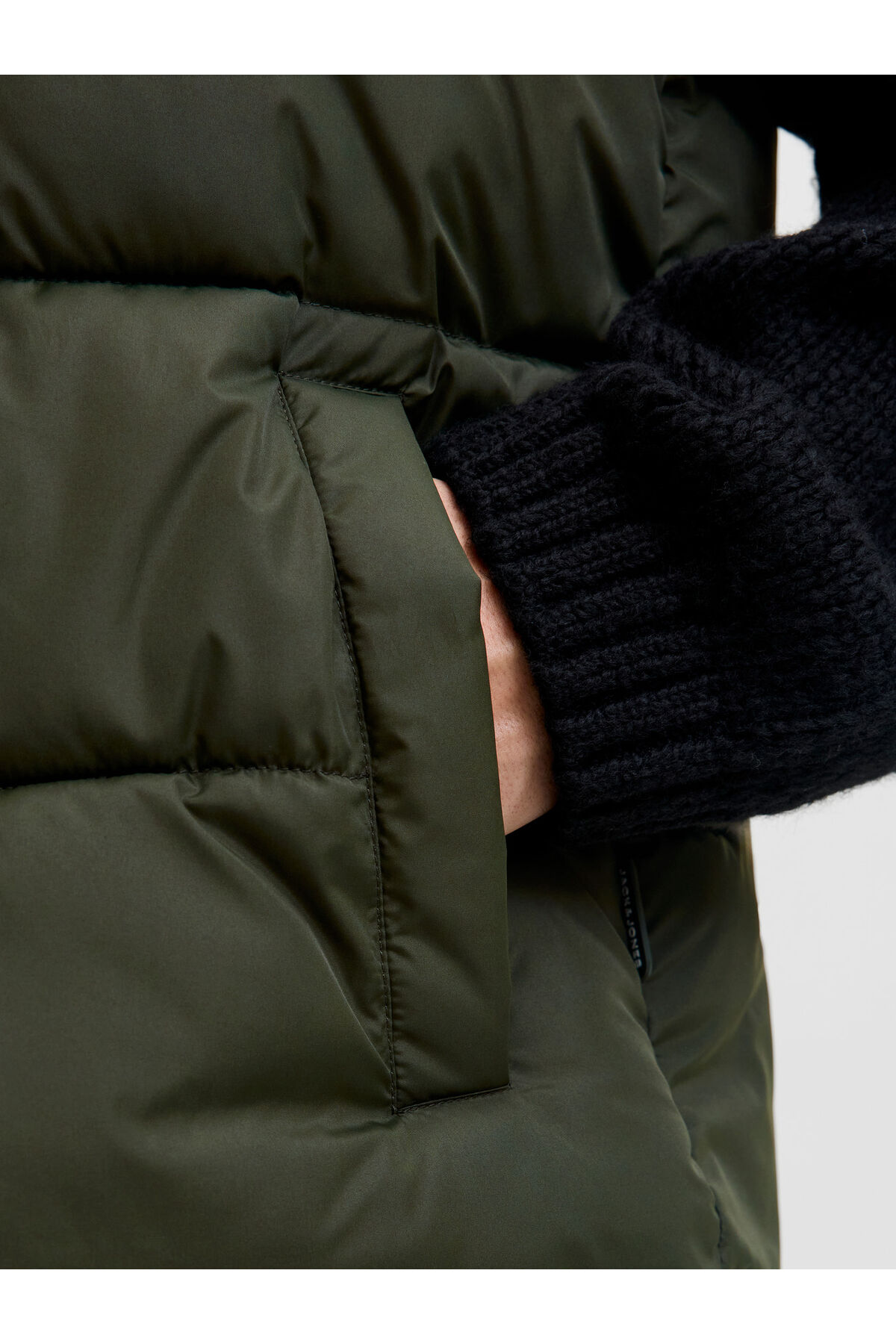 جلیقه مردانه راسته بدون آستین | جک اند جونز Jack & Jones 12279482 - تصویر 3