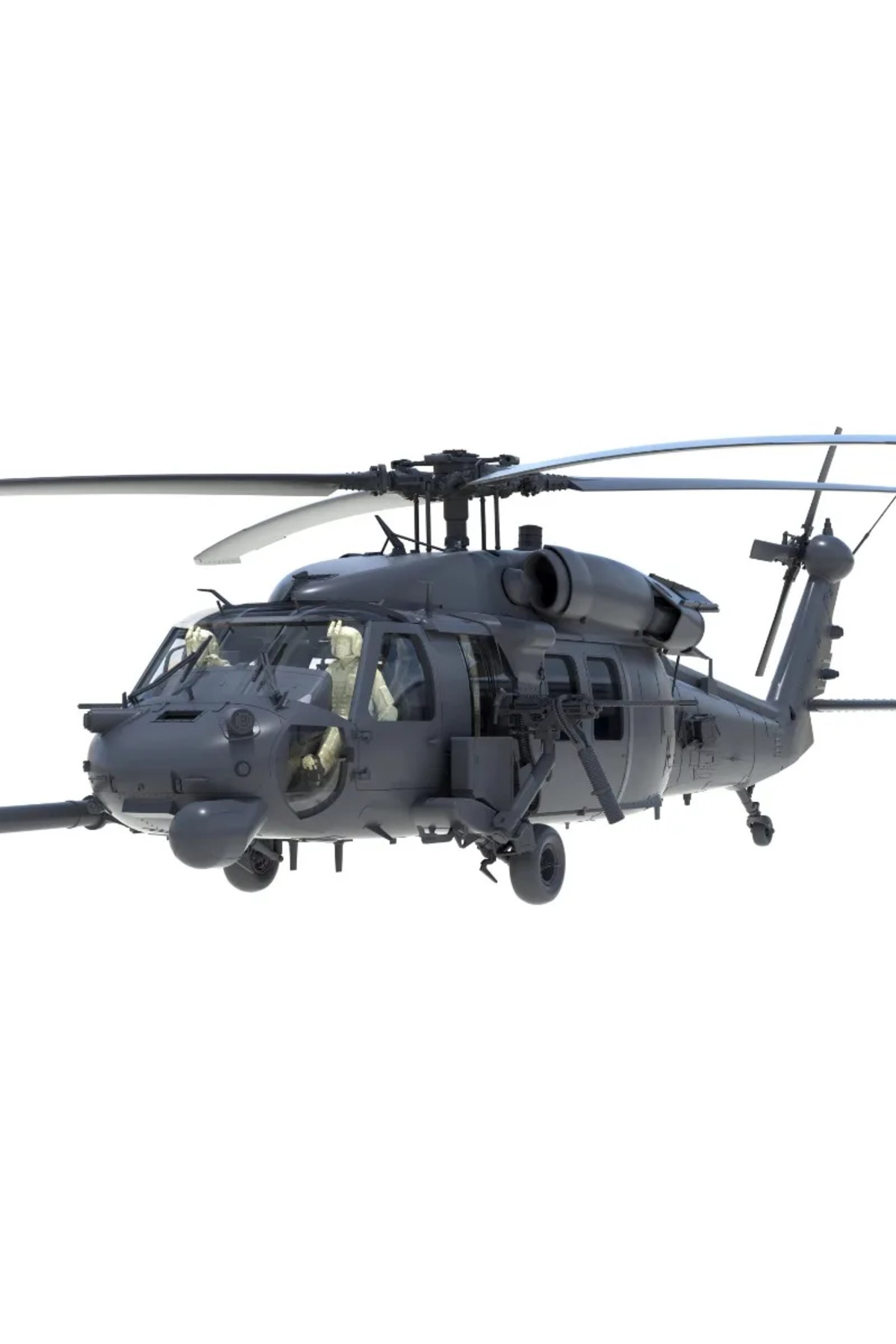مدل پلاستیکی مونتاژی هلیکوپتر HH-60G Pave Hawk در مقیاس ۱/۳۵ کیتی هاک KH50006