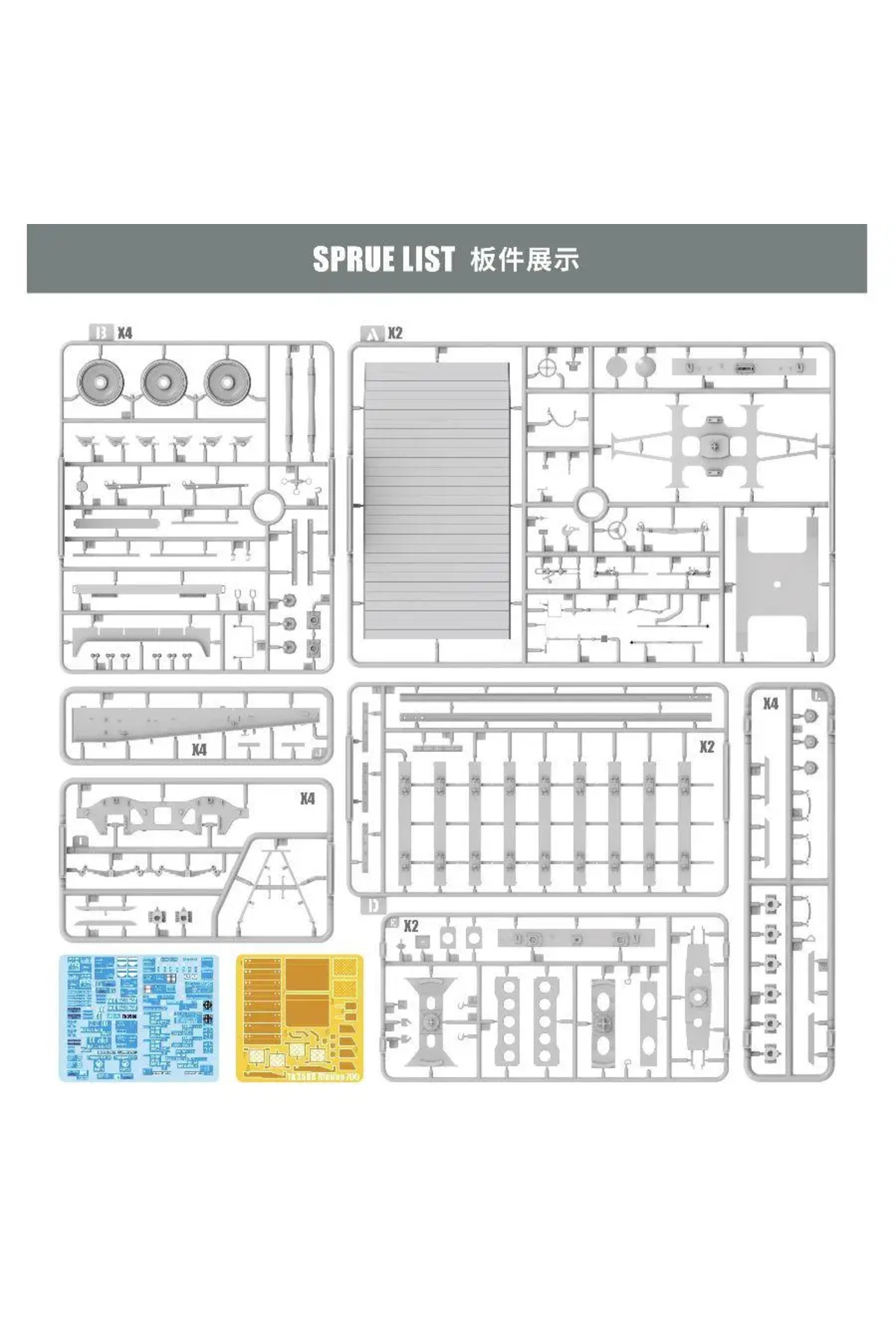 مدل نظامی آلمانی واگن تخت متحرک ۵۲T RlMMP 700 (SSY45,1952-1991) – دستهٔ اول، دو عرشهٔ چوبی رایگان…