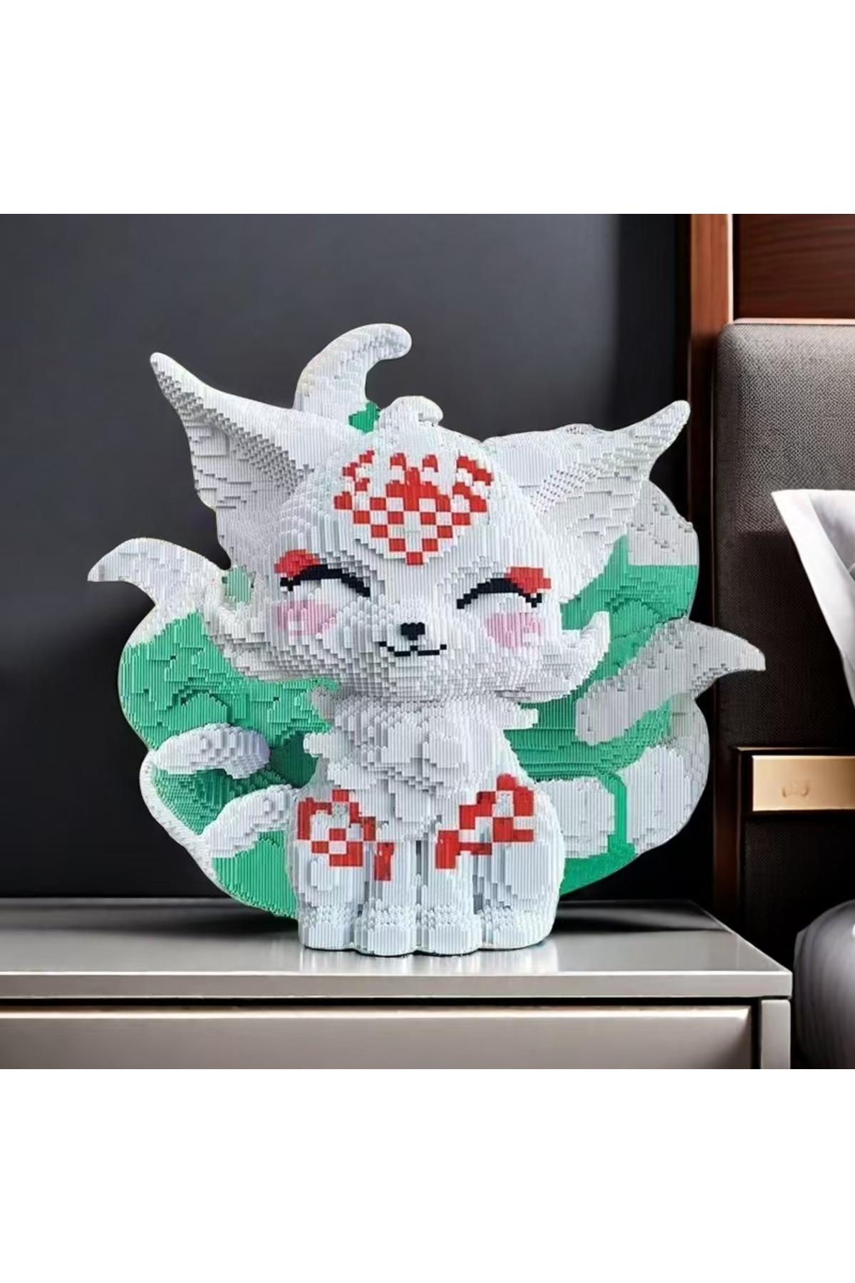 ۹۰۰۲ ۷۱۹۵ قطعه پازل سه‌بعدی دم سبز روباه نه-دم – کیت ساخت مدل DIY نفیس، ایده