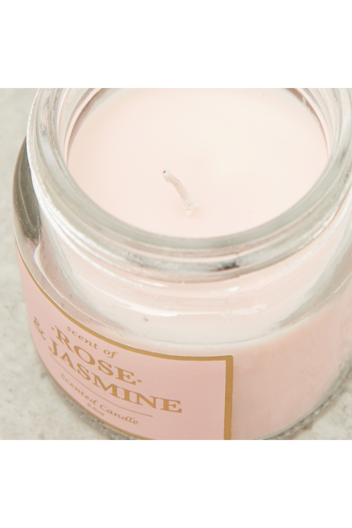 Lifestyle Rose and Jasmine Scented Jar Candle - 70 gms