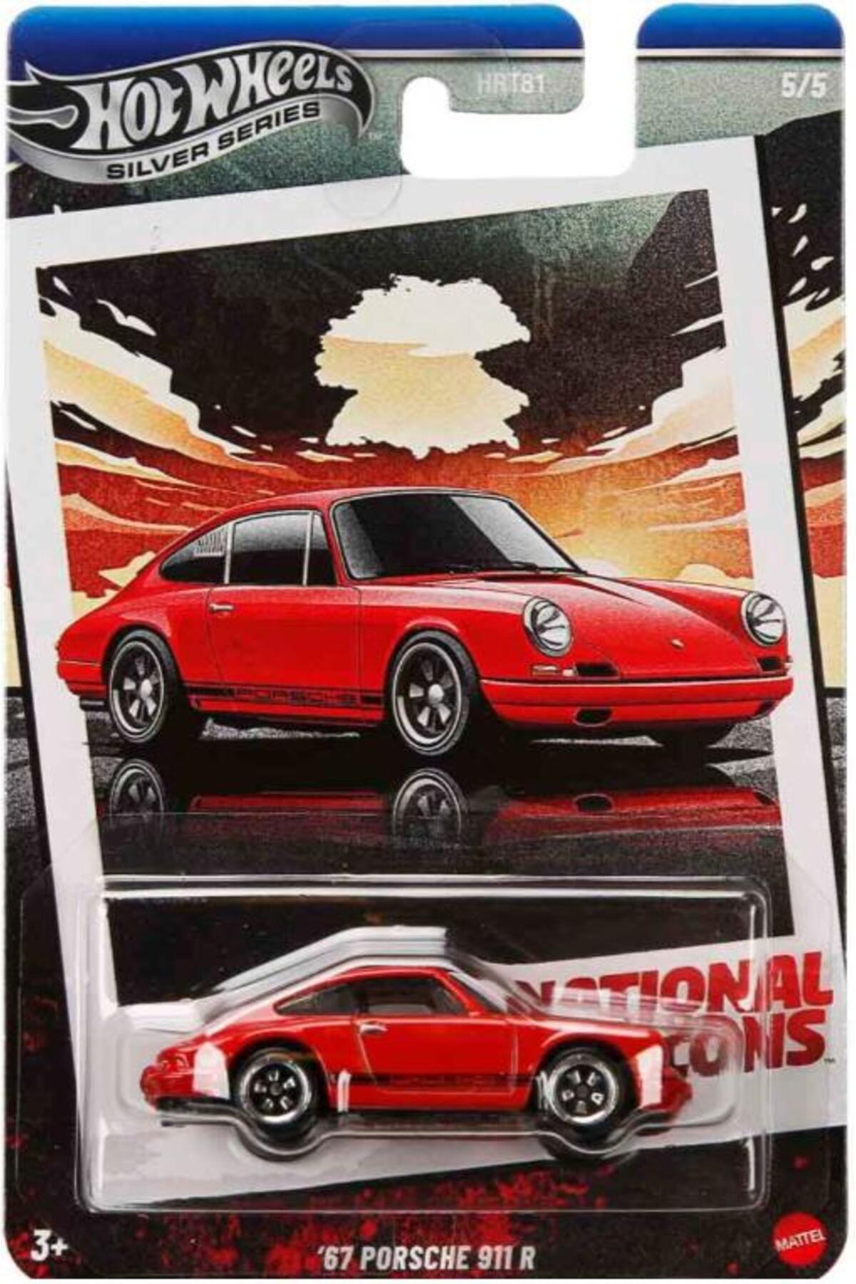 HOT WHEELS Silver Series '67 Porsche 911 R JBY86