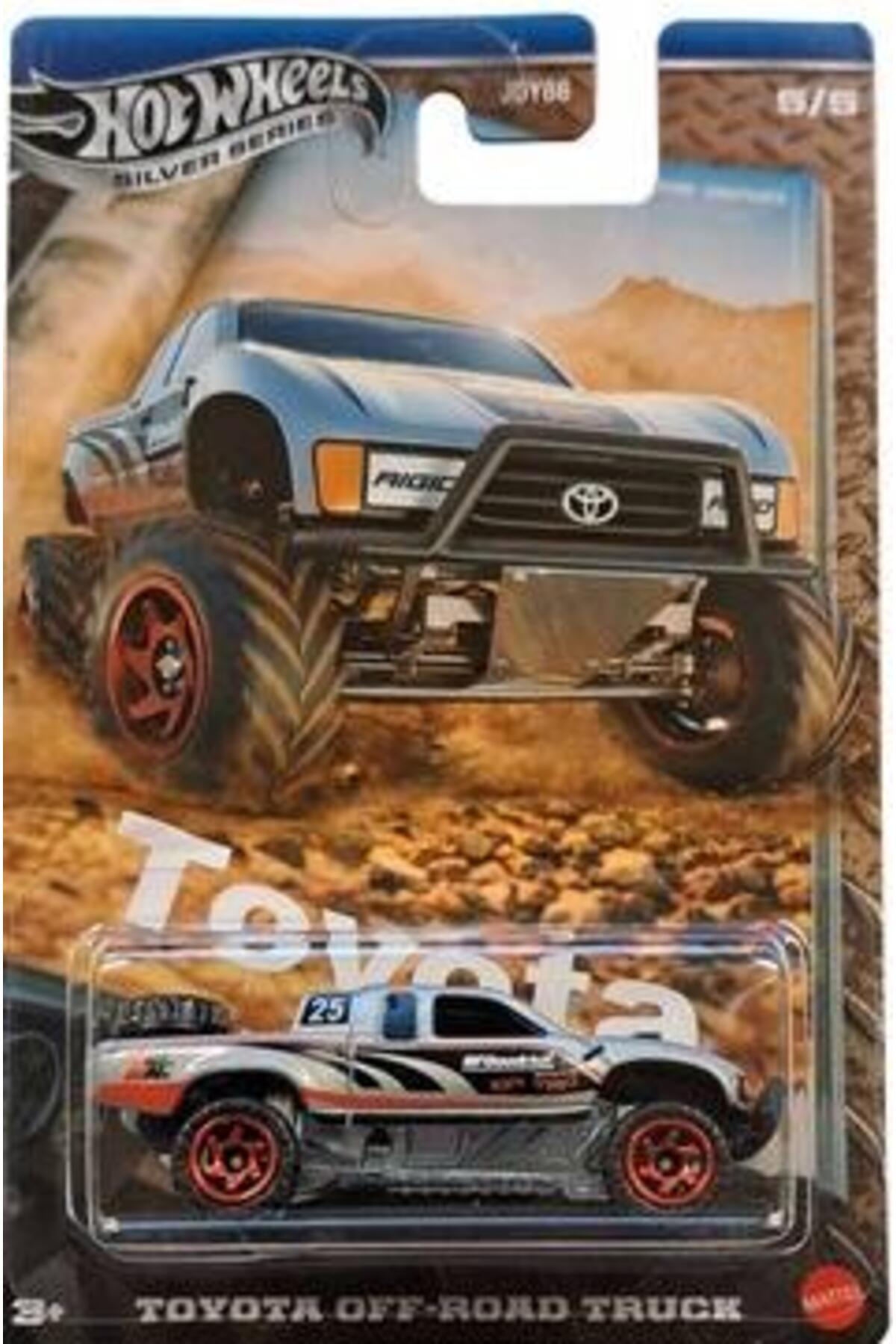 HOT WHEELS Silver Series Toyota Off-Road Truck JCB75 - Fiyatı