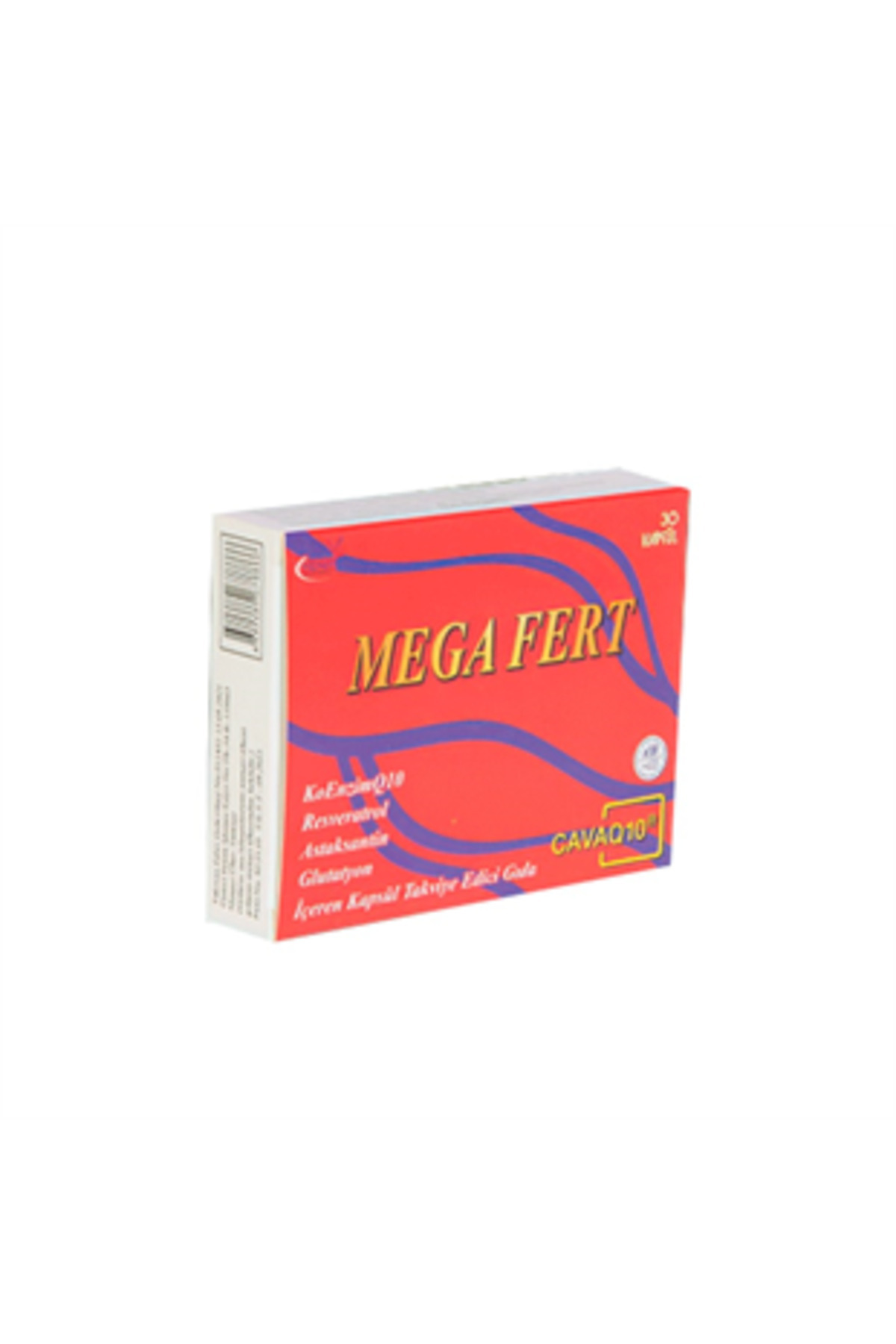 Alfa Mega Fert Koenzim Q10 200 mg 30 Kapsül