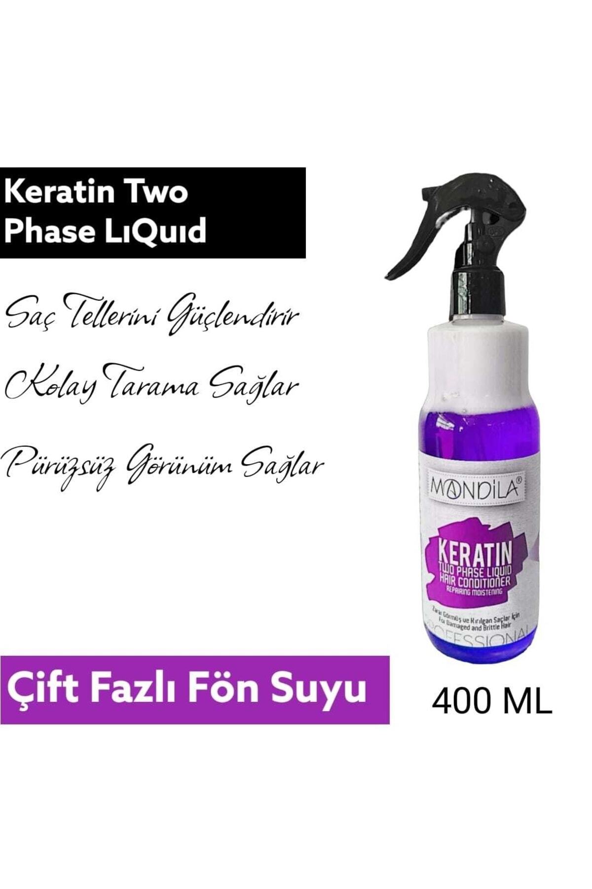MANDİLA Keratin Içerikli Fön Suyu 400 ml — MANDİLA15